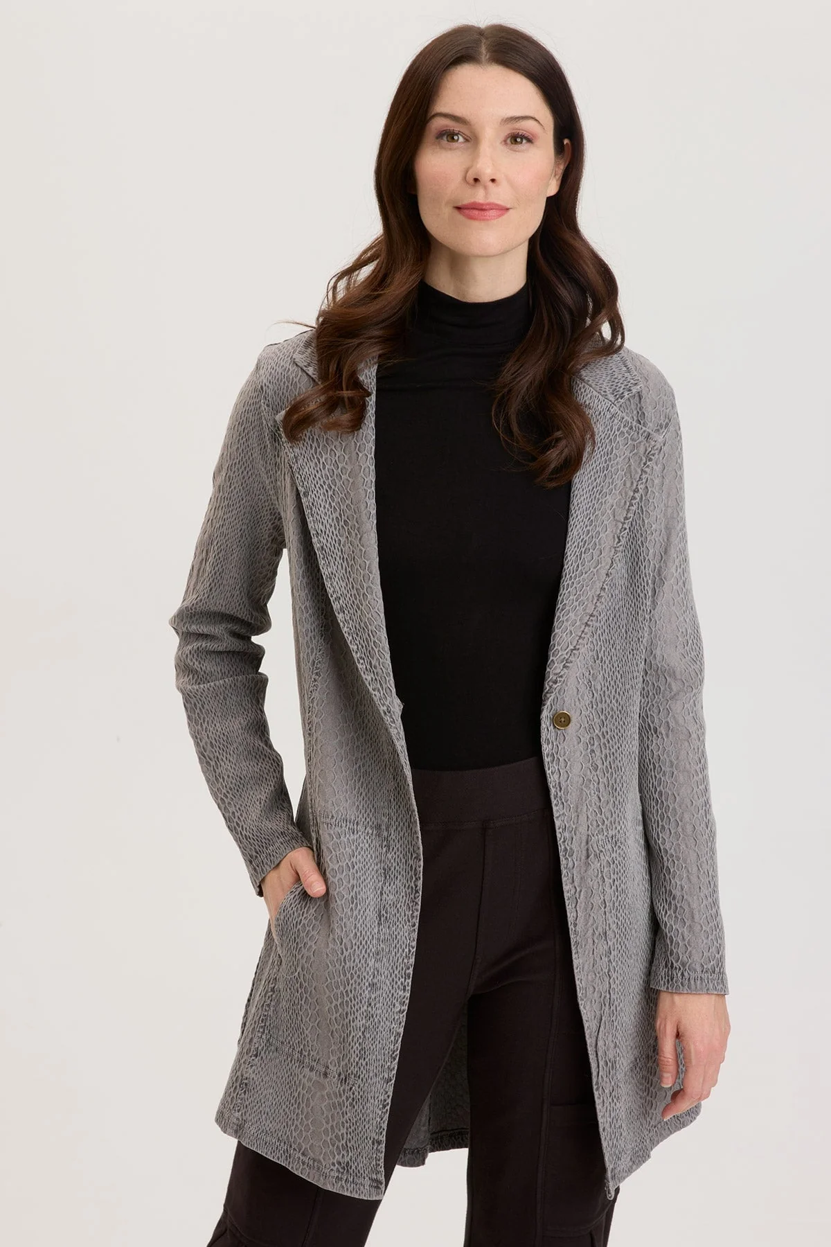Rhodora Long Blazer - Shopern