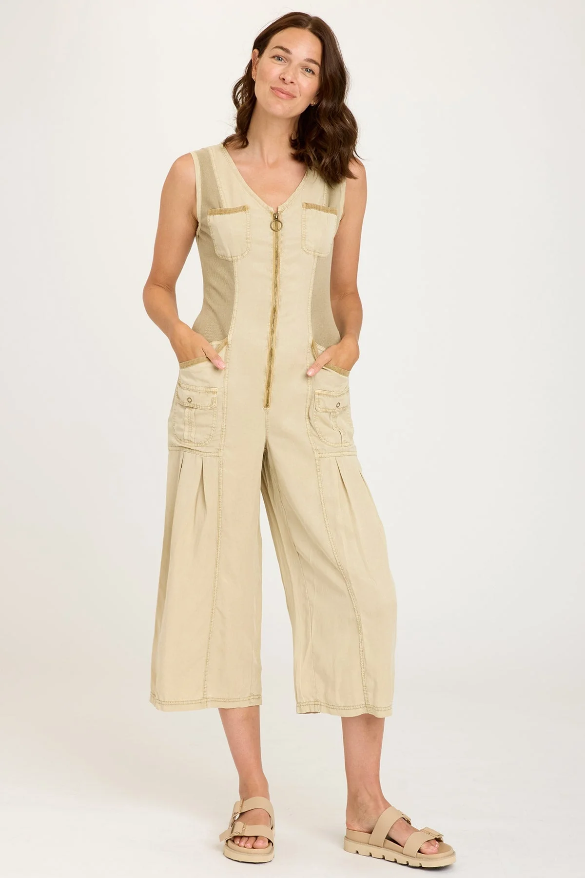 Macgowan Crop Jumpsuit - Shopern