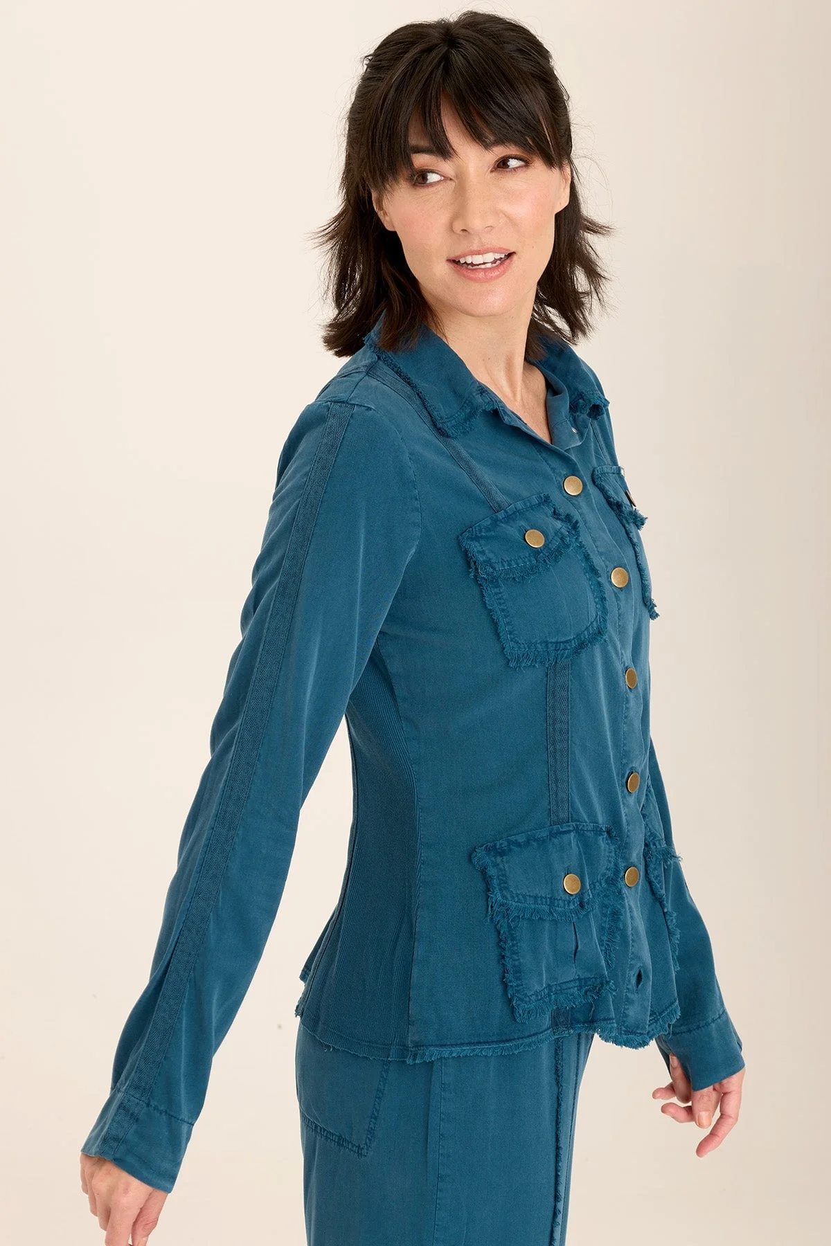 Twill Safari Jacket - Shopern