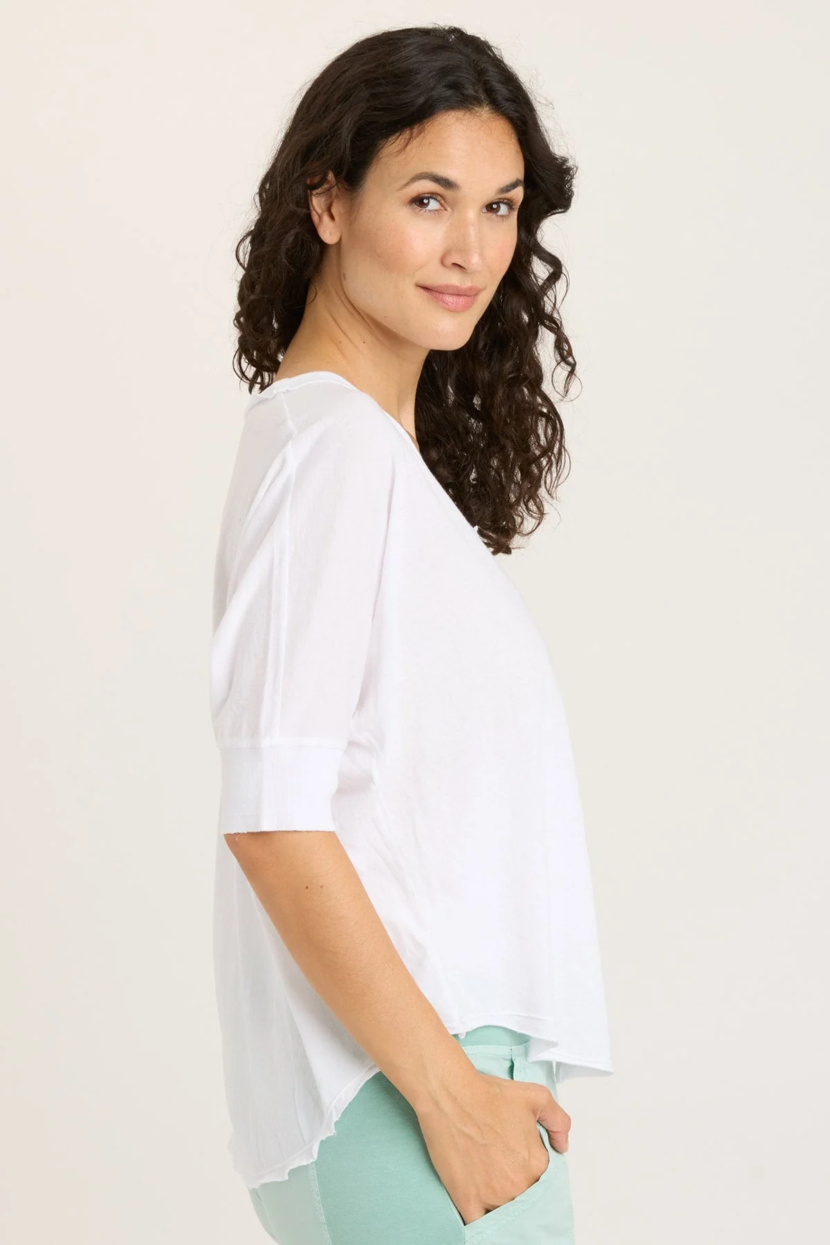 Gardiner Banded Sleeve Top 2.0 - Shopern