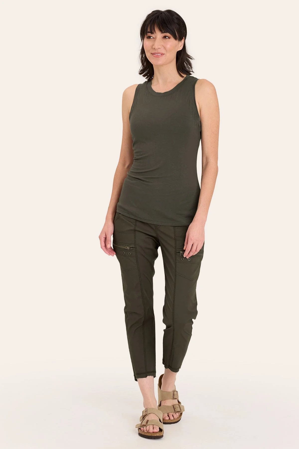 Acker Zipper Slim Pant - Shopern