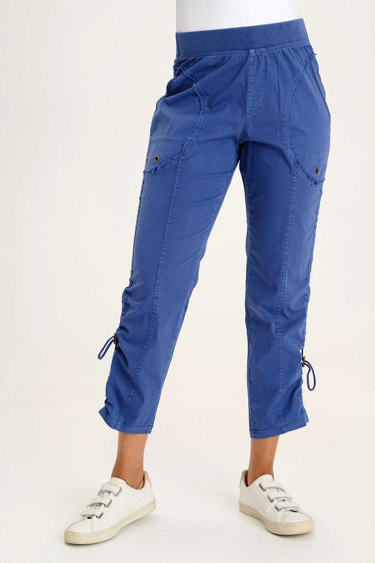 Otish Slim Poplin Crop - Shopern