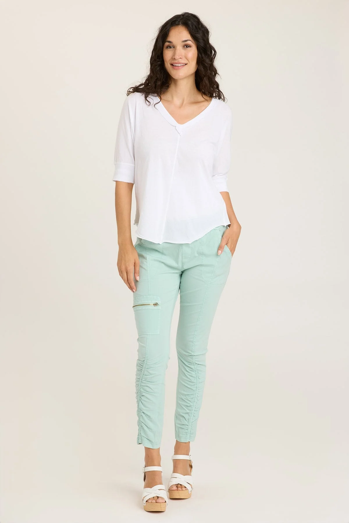 Gardiner Banded Sleeve Top 2.0 - Shopern