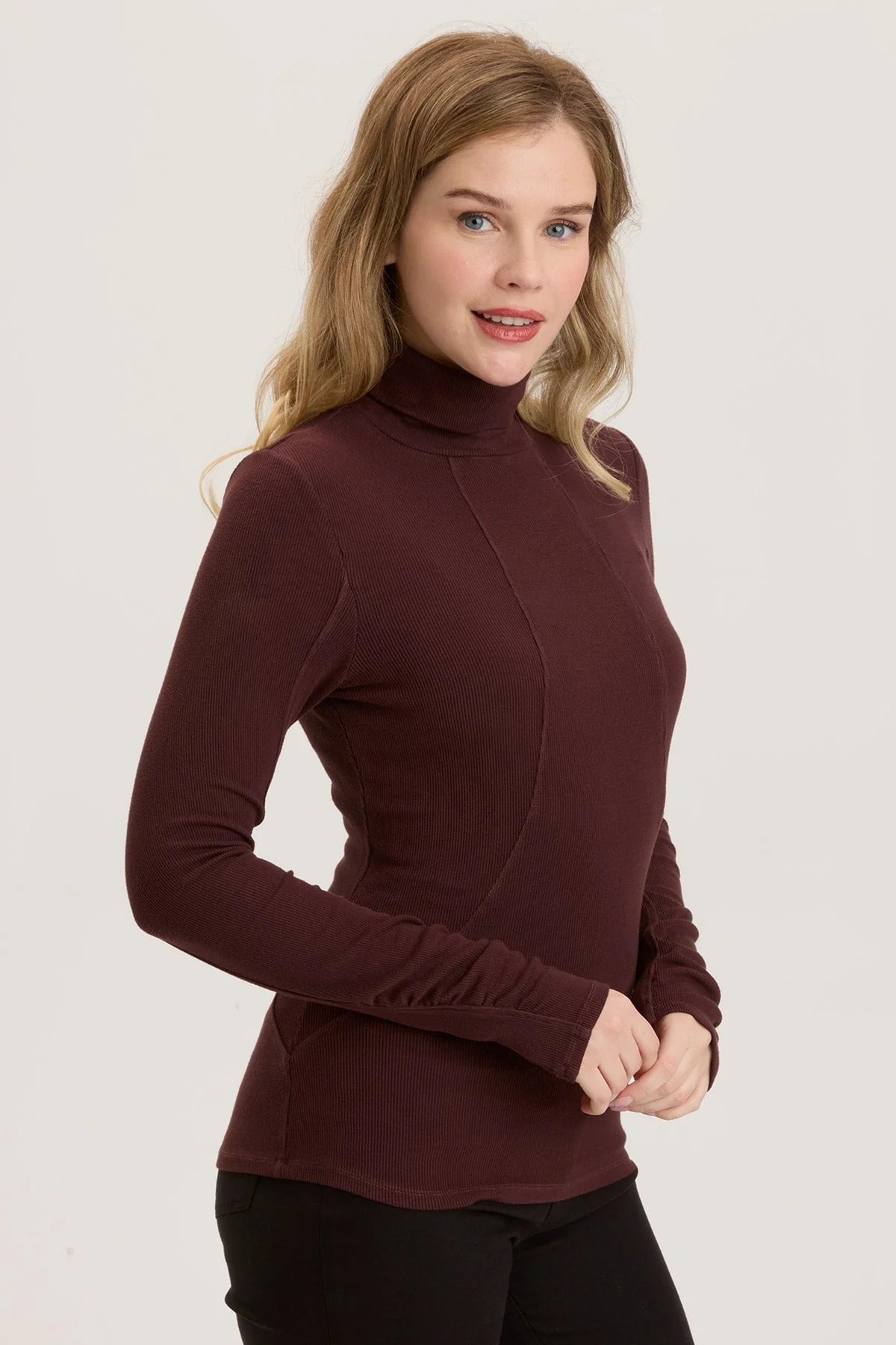 Rib Sorren Turtleneck - Shopern