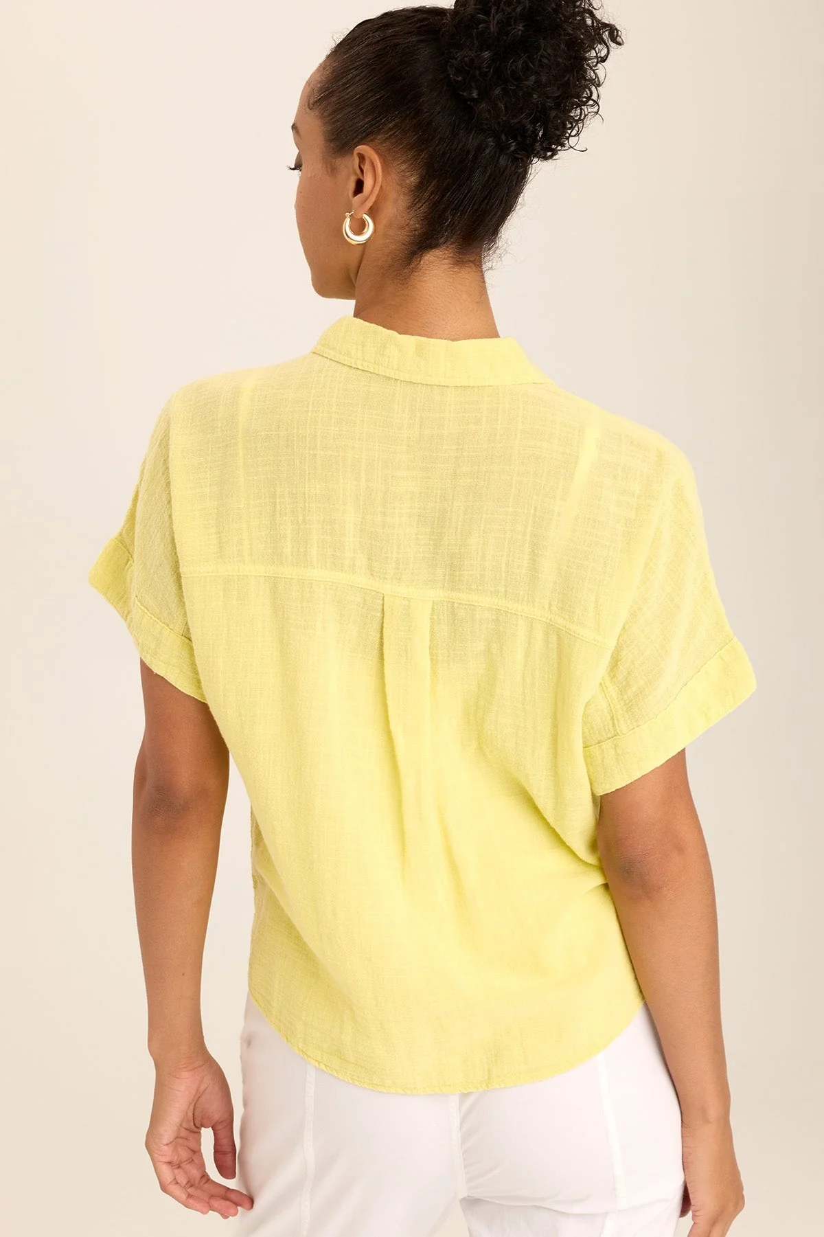 Gauze Teagan Tie Top - Shopern