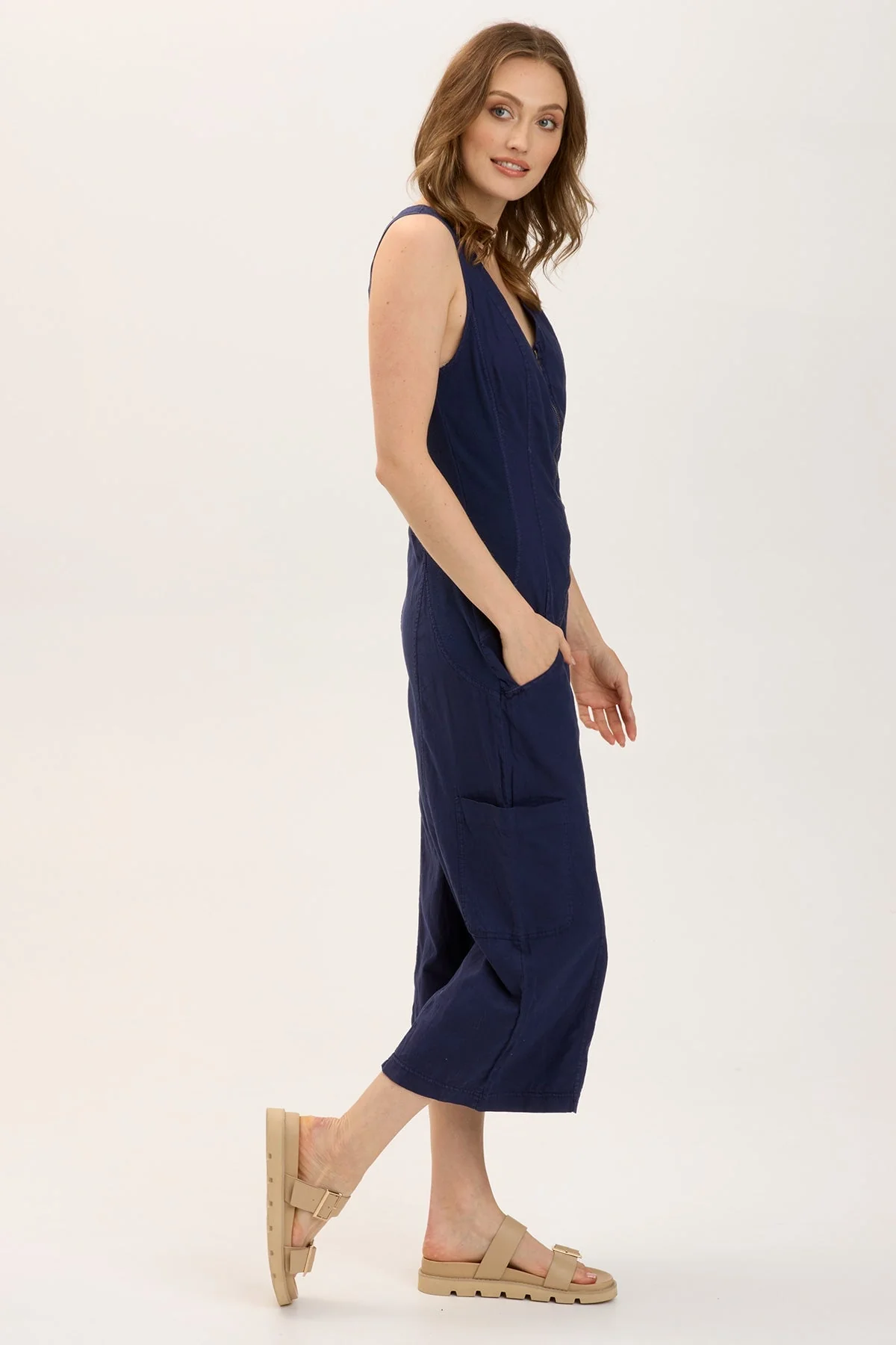 Linen Norris Jumpsuit - Shopern