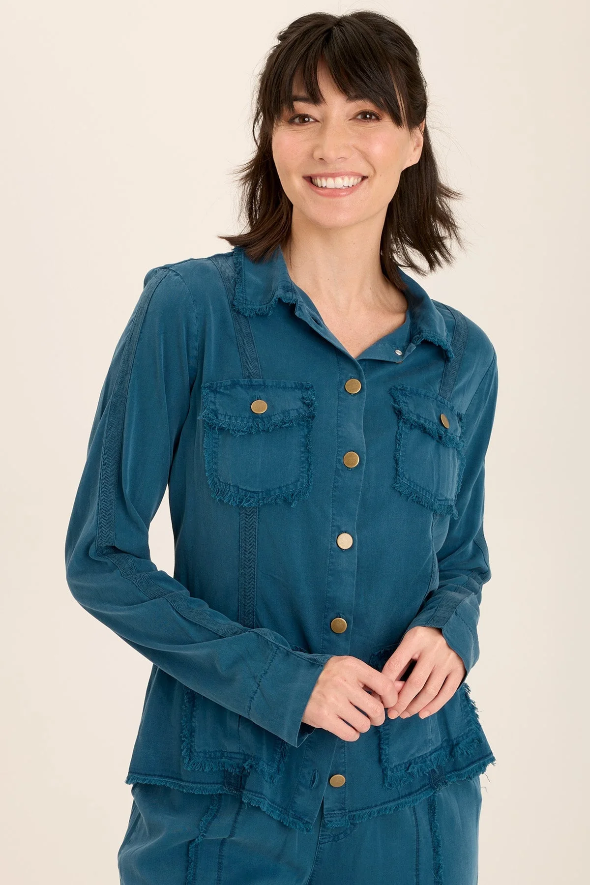 Twill Safari Jacket - Shopern