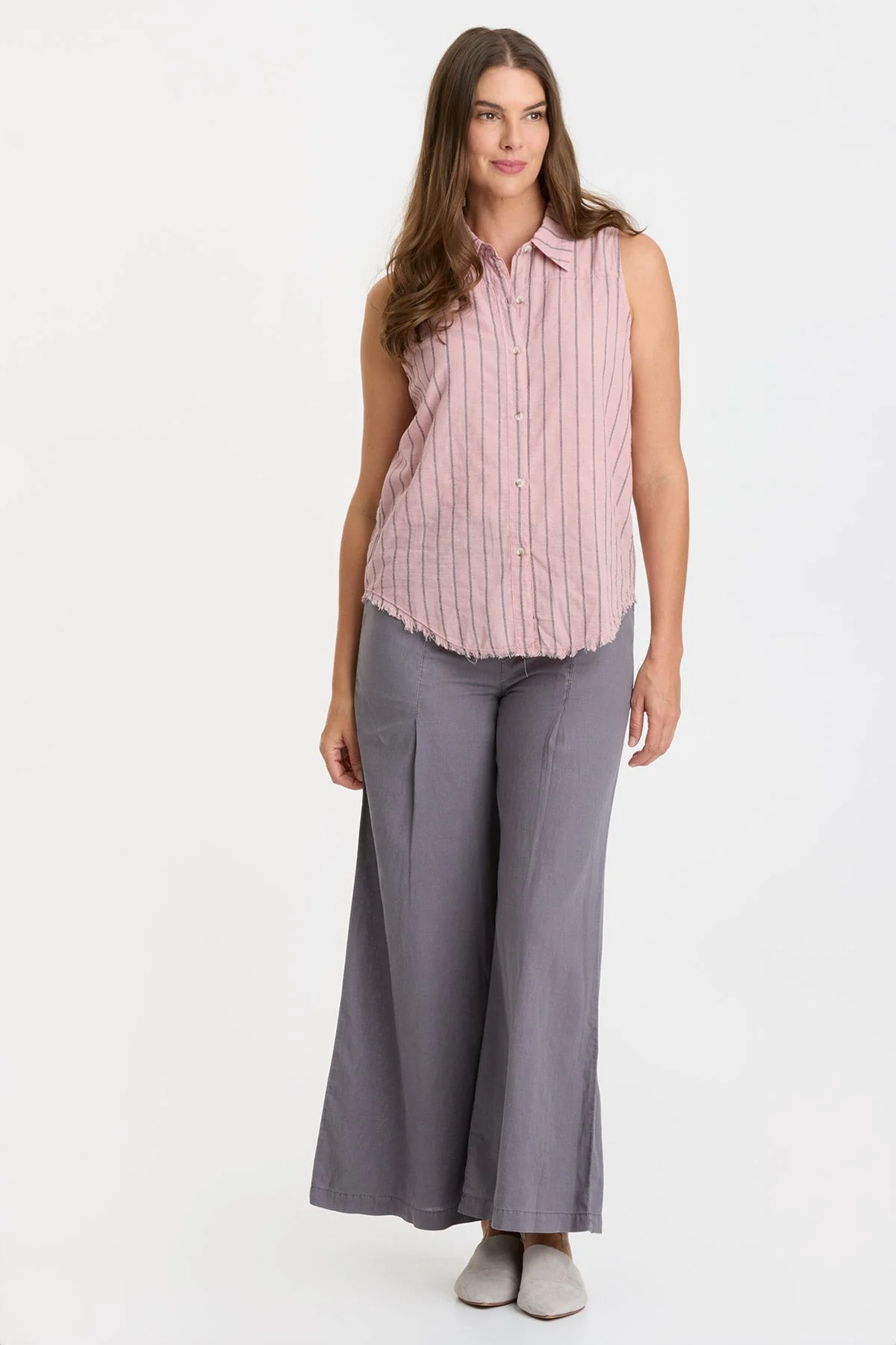 Striped Otto Top - Shopern