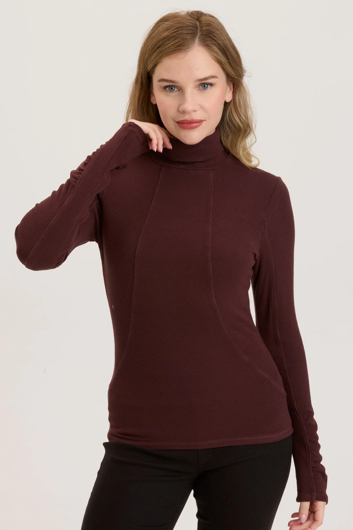 Rib Sorren Turtleneck - Shopern