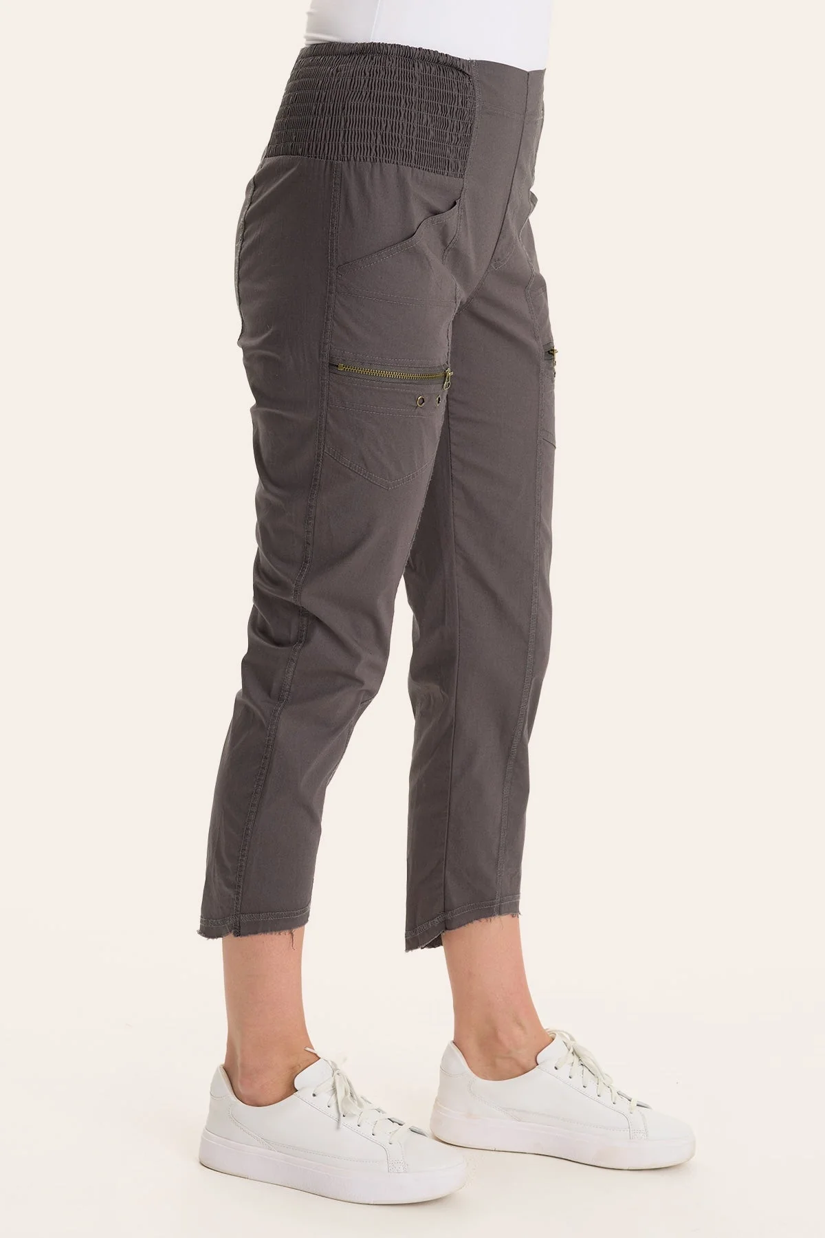 Acker Zipper Slim Pant - Shopern