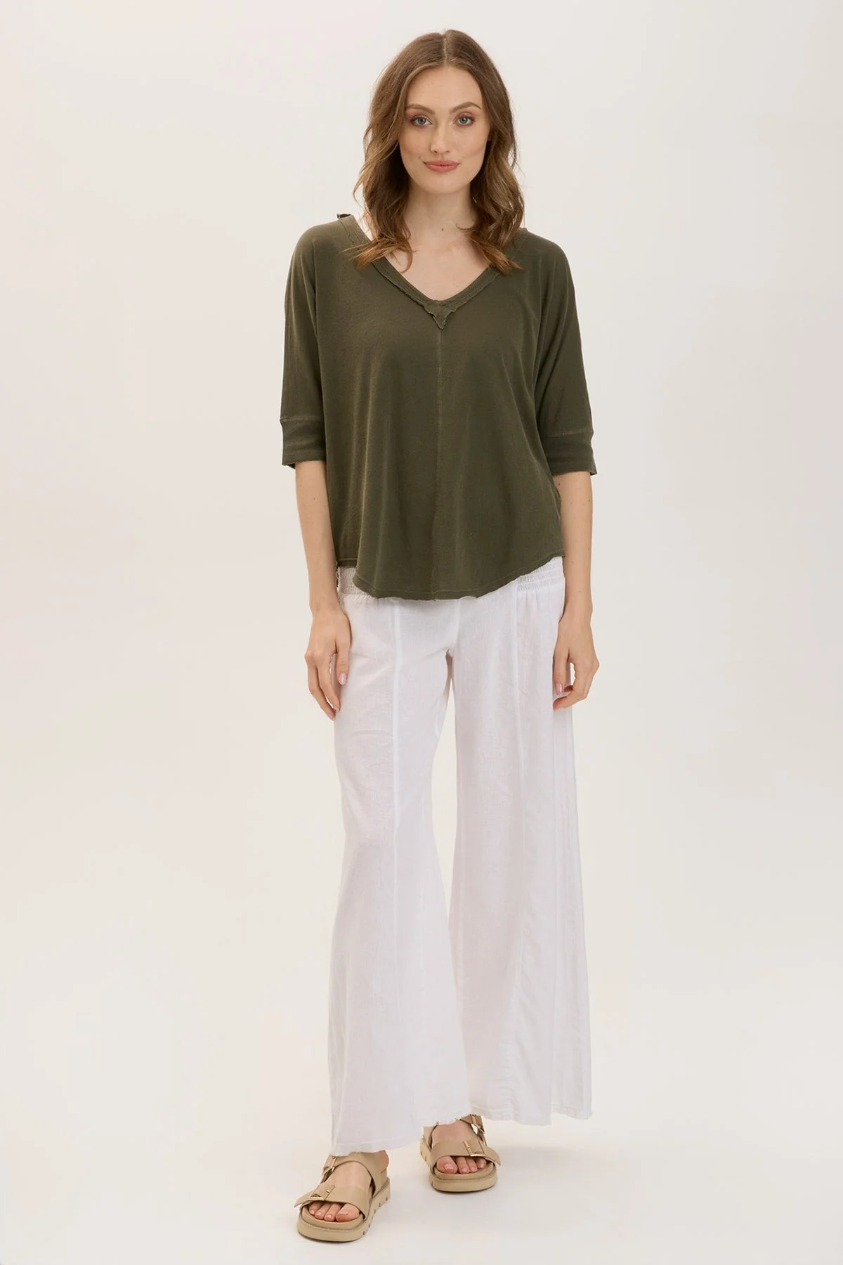 Gardiner Banded Sleeve Top 2.0 - Shopern