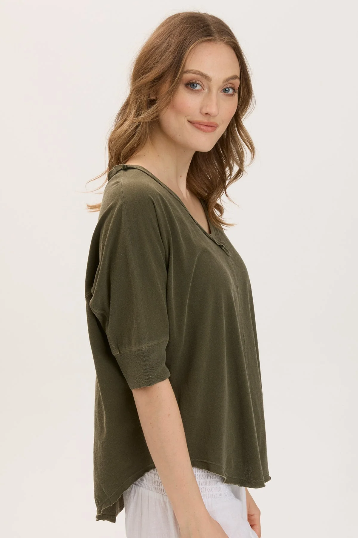 Gardiner Banded Sleeve Top 2.0 - Shopern