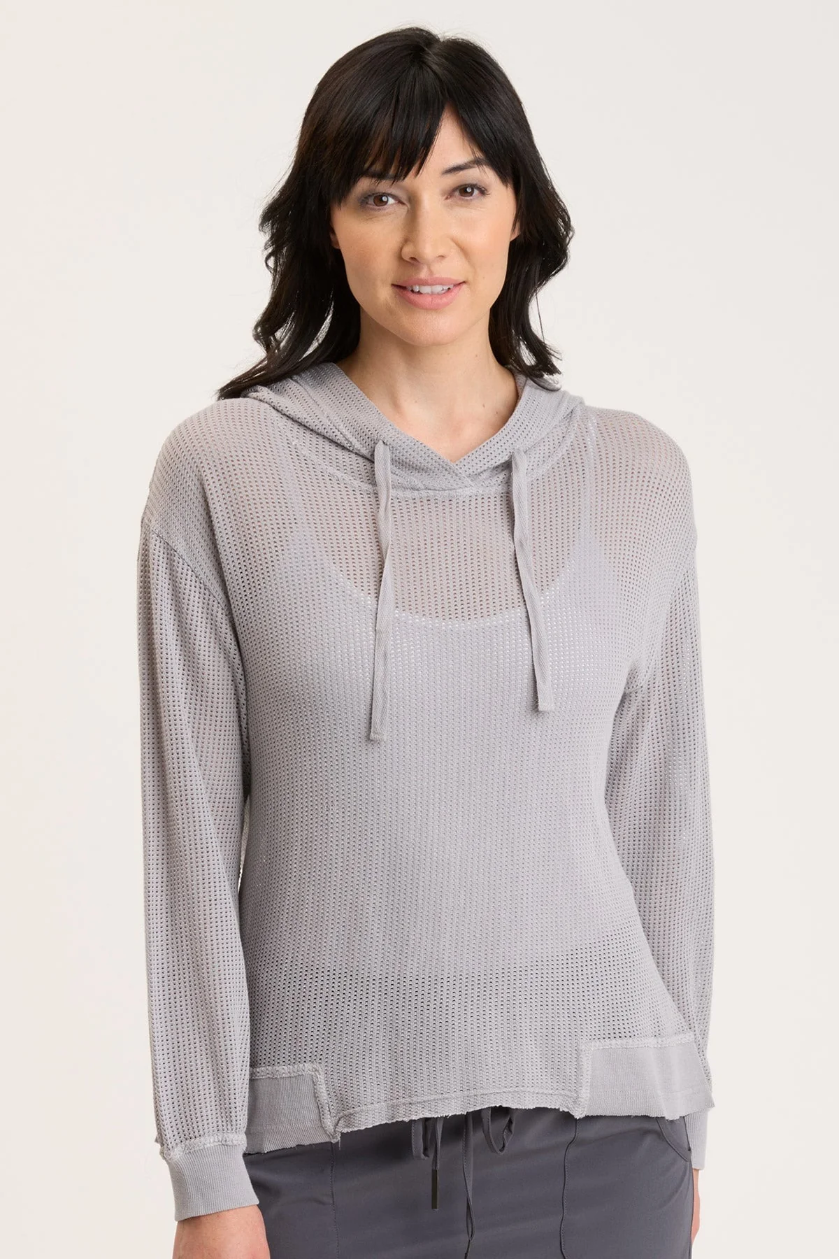 Mesh Sidel Hoodie - Shopern