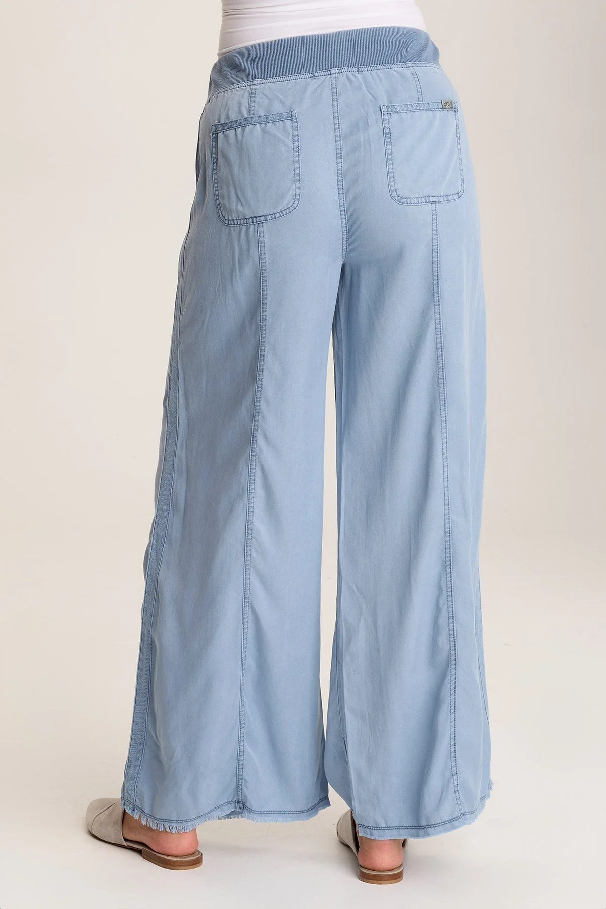 Loen Twill Wide Leg Pant - Shopern