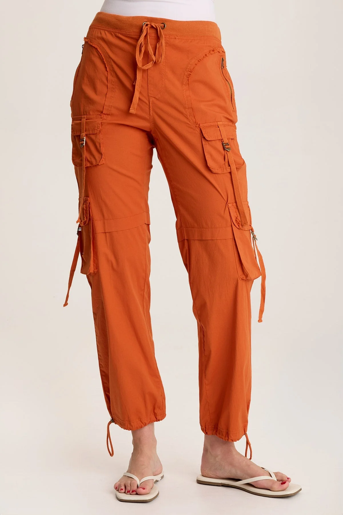Jillit Poplin Cargo Jogger Crop Pant - Shopern