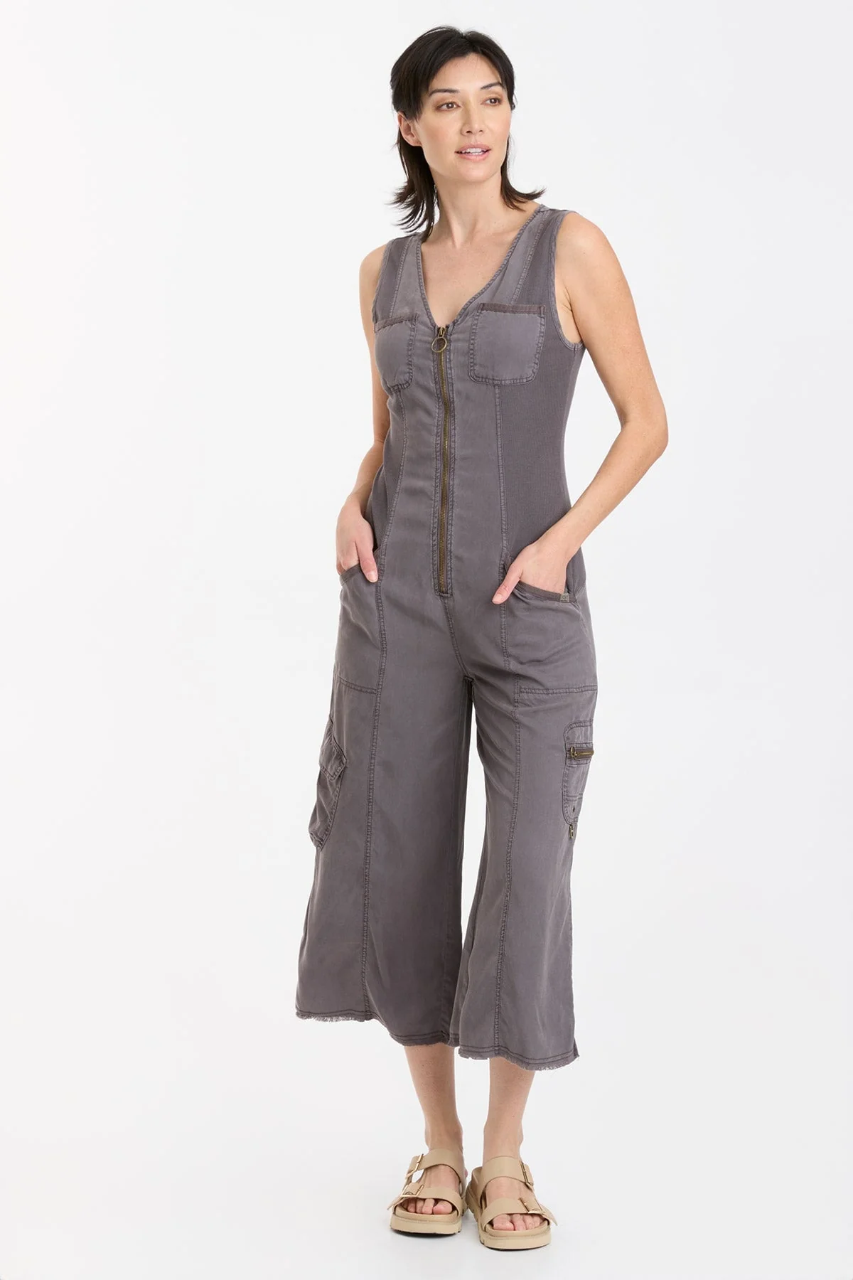 Tavin Crop Jumpsuit - Shopern