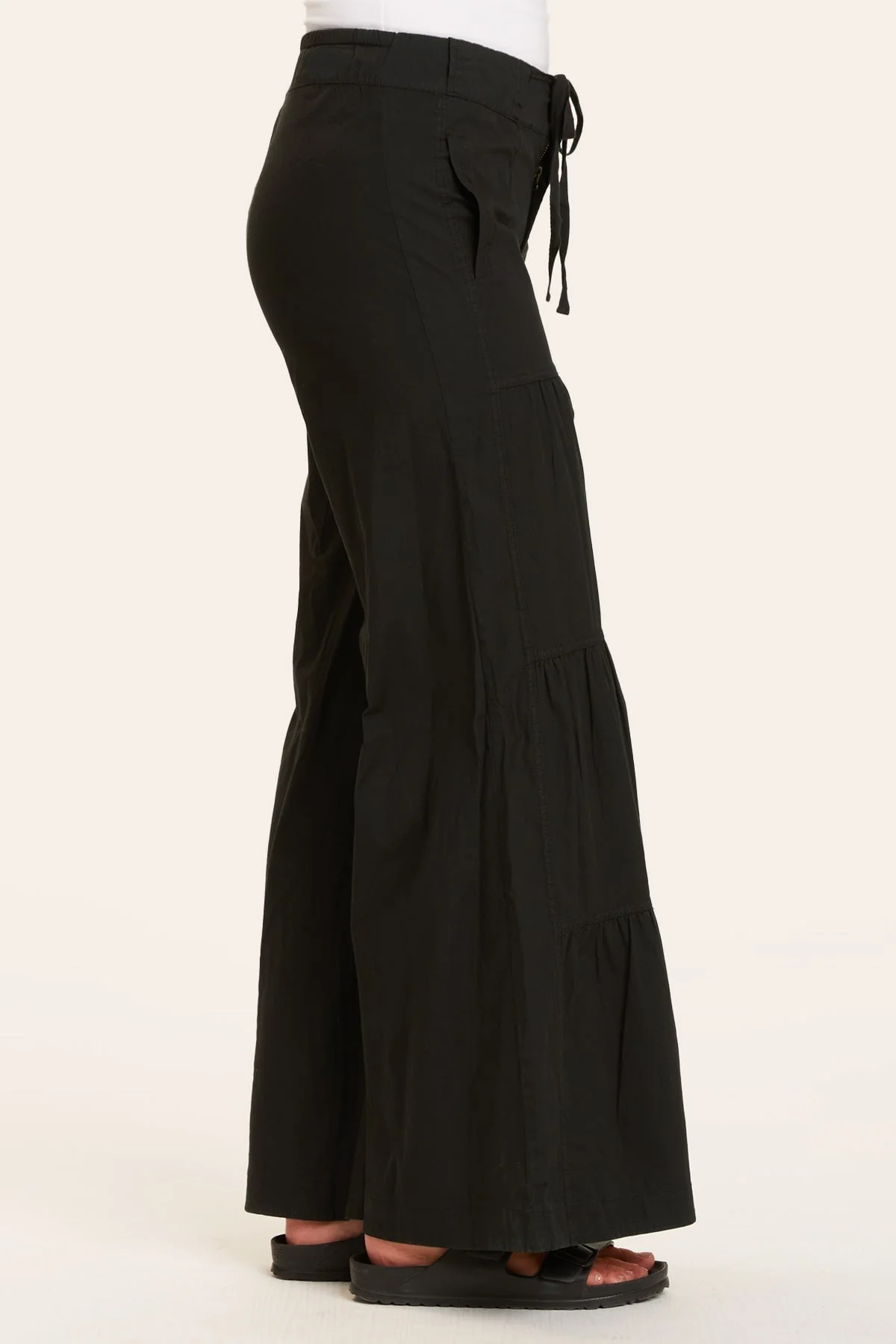 Terraced Wide Leg Pant - Shopern