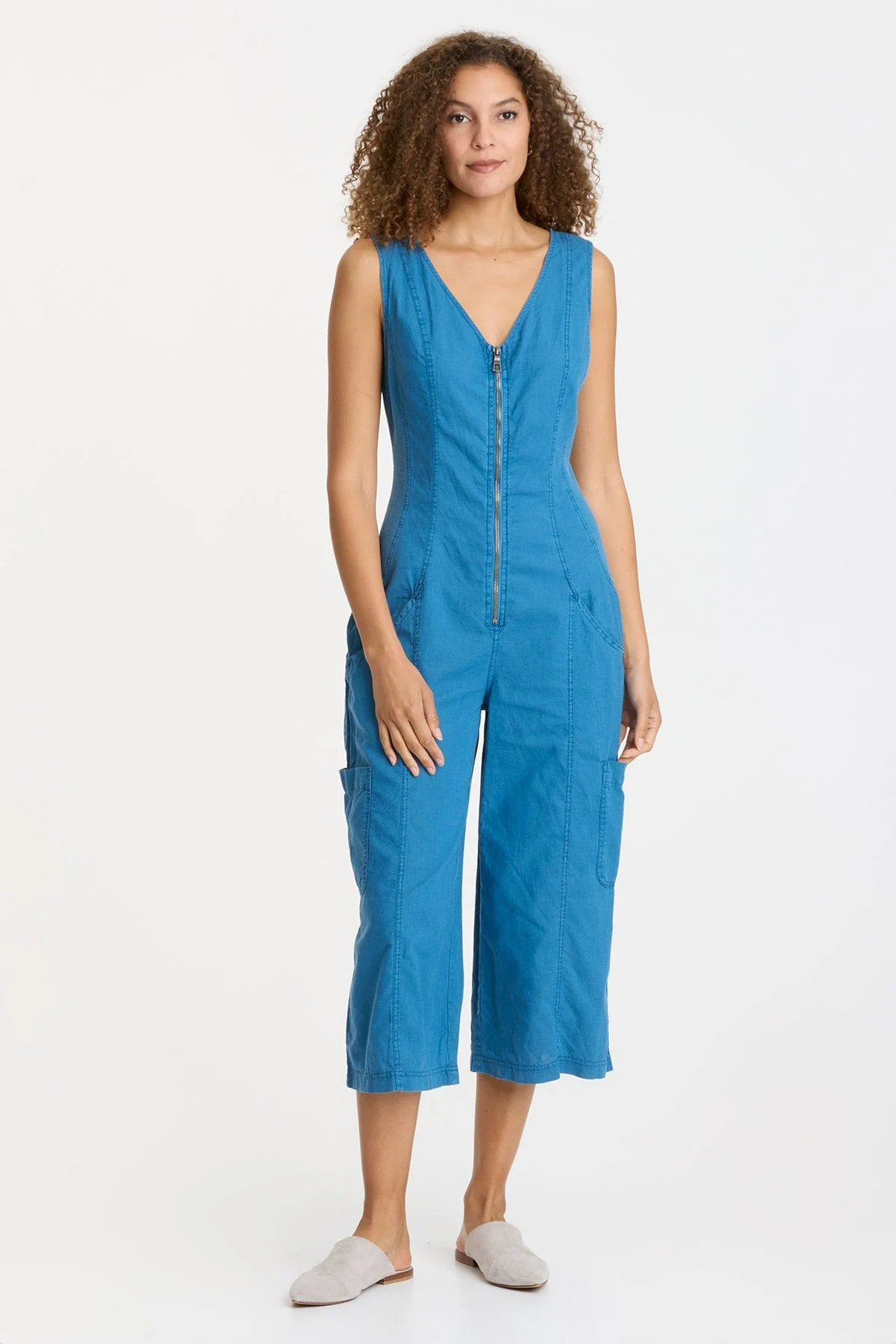 Linen Norris Jumpsuit - Shopern