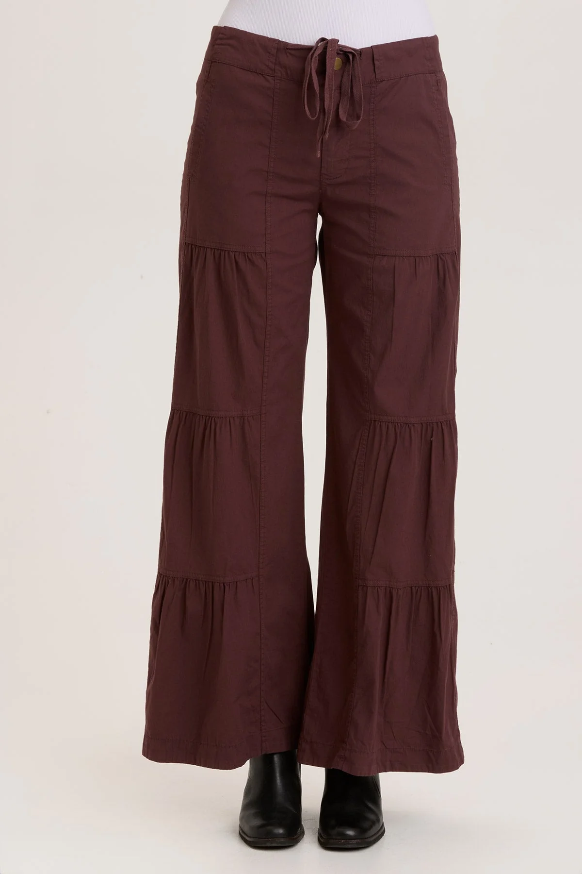 Terraced Wide Leg Pant - Shopern