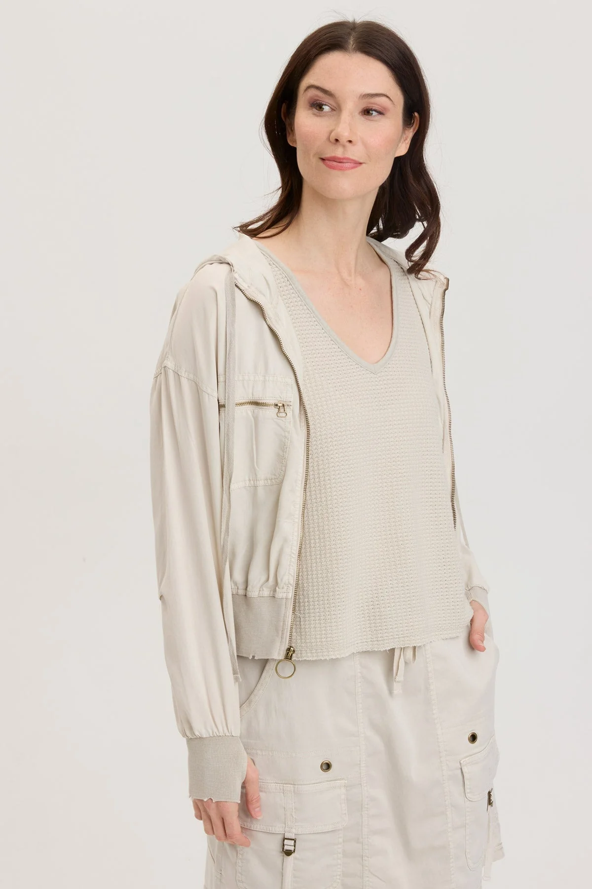 Karney Distressed Bomber - Shopern