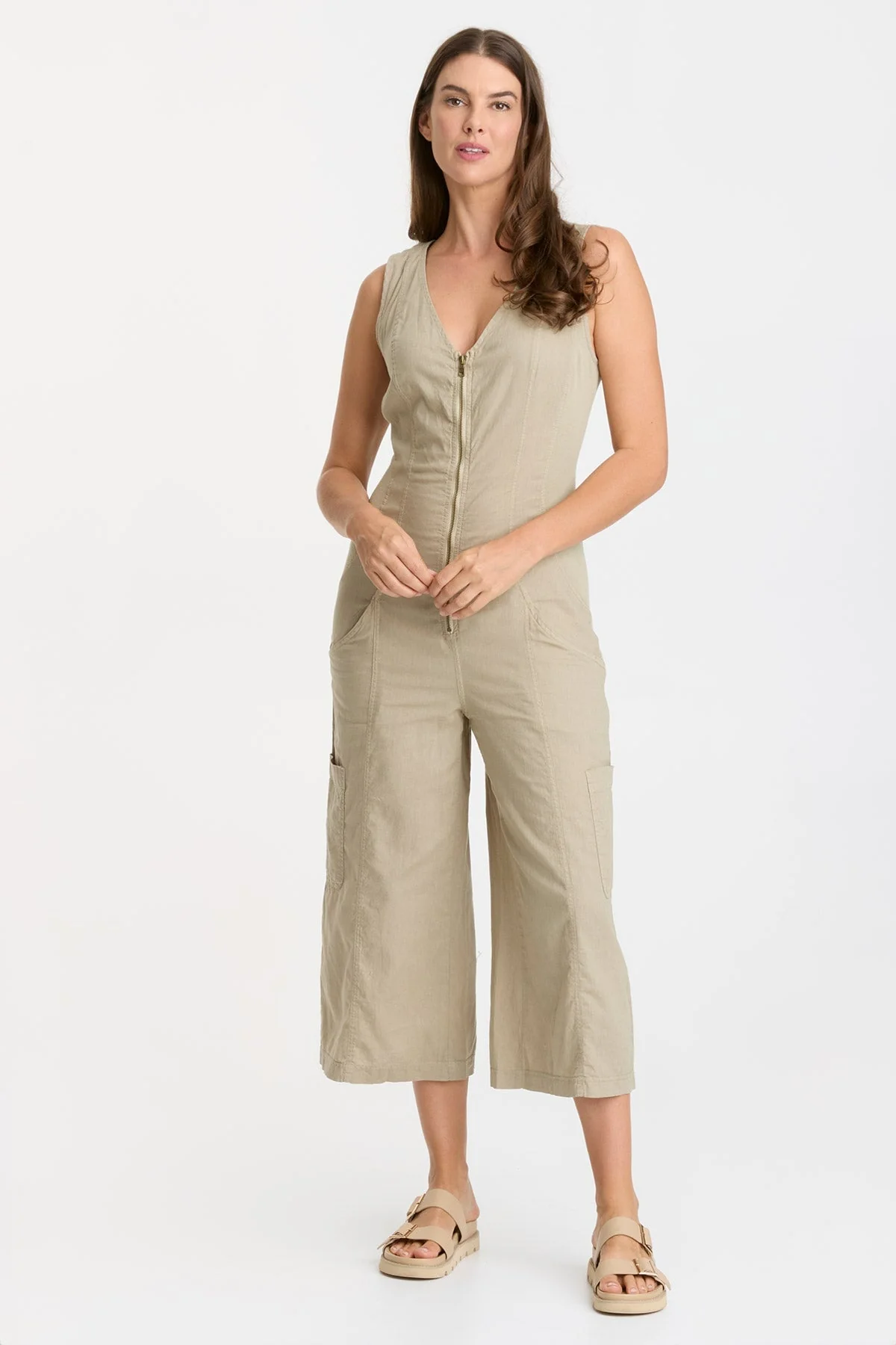 Linen Norris Jumpsuit - Shopern
