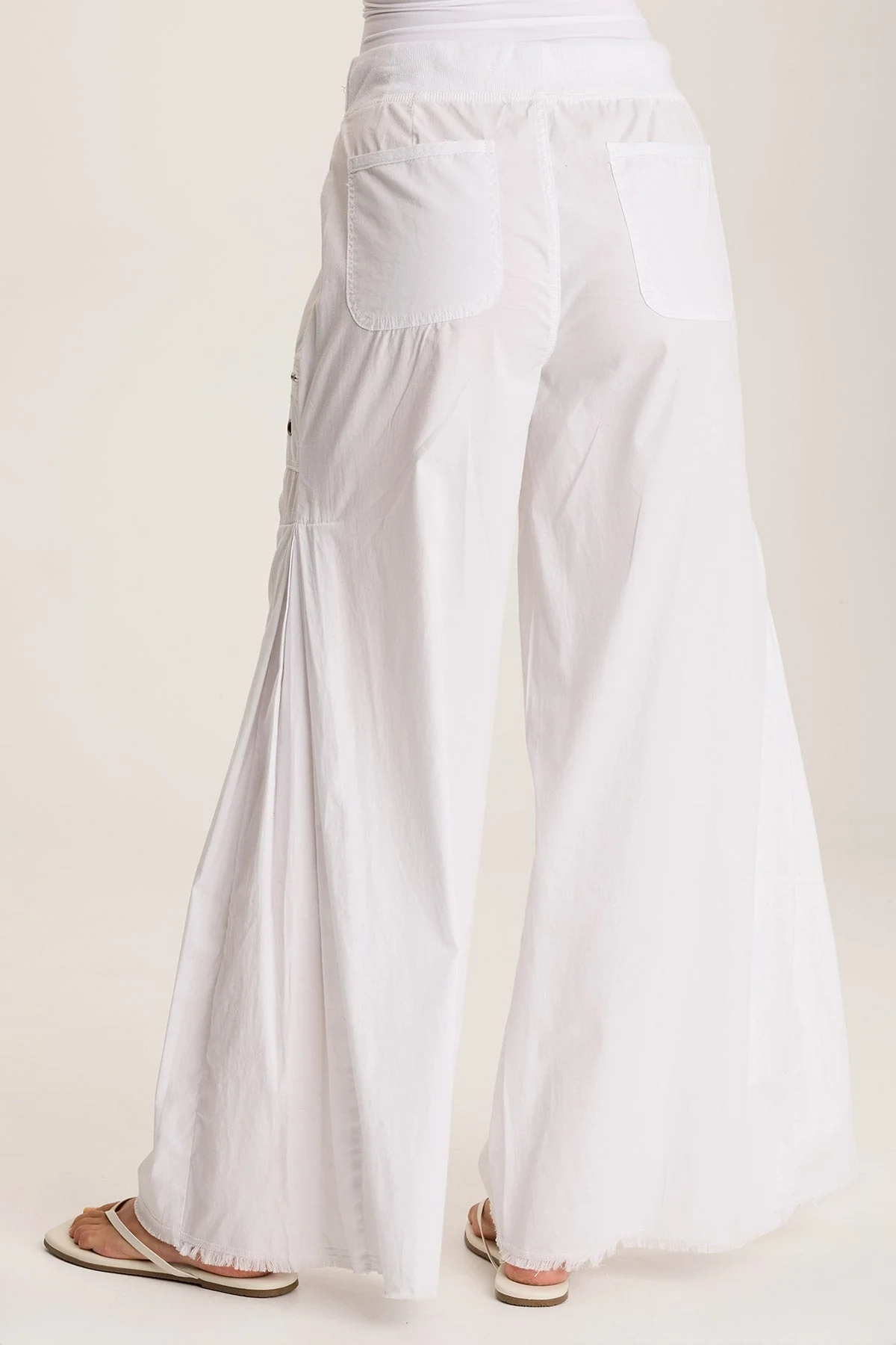 Coline Poplin Wide Leg Pant - Shopern