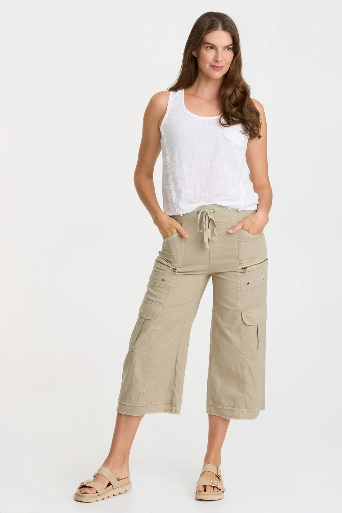 Linen Birk Gaucho - Shopern