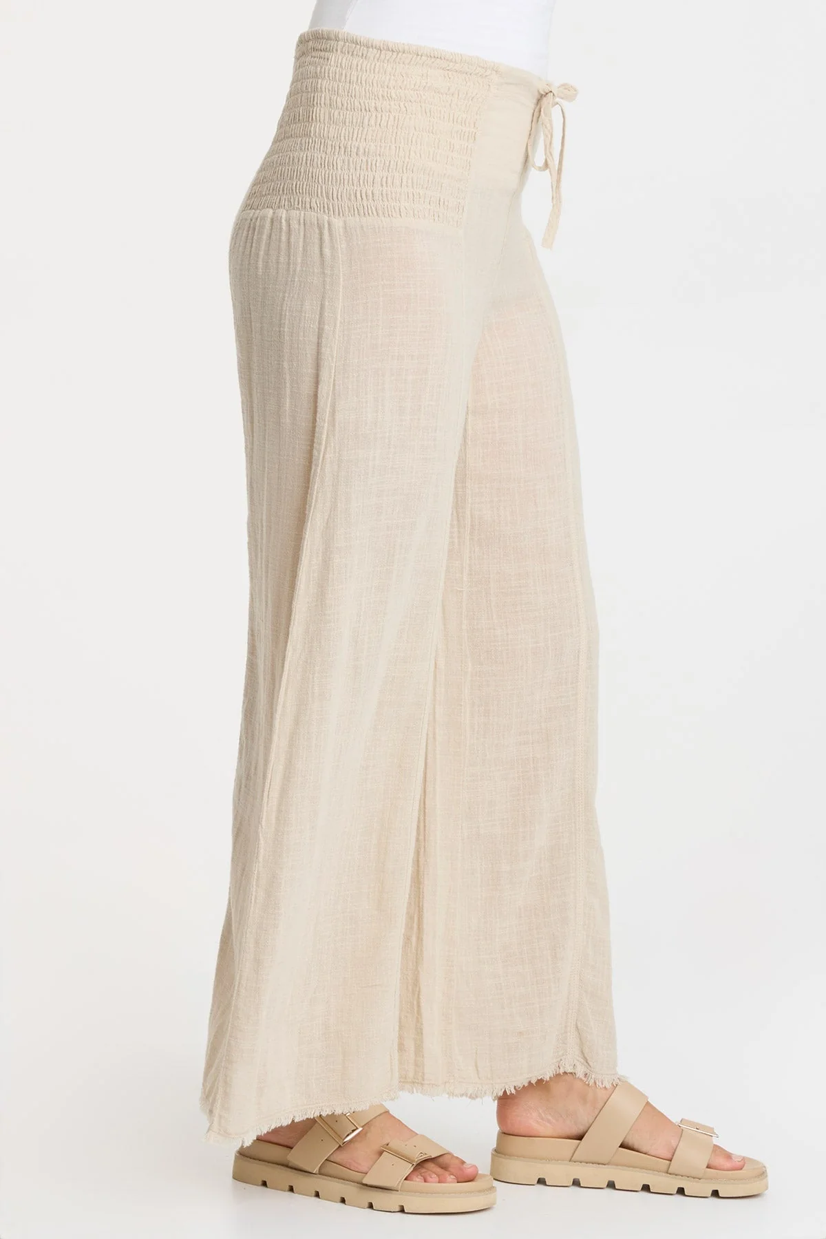 Gauze Kaj Wide Leg - Shopern