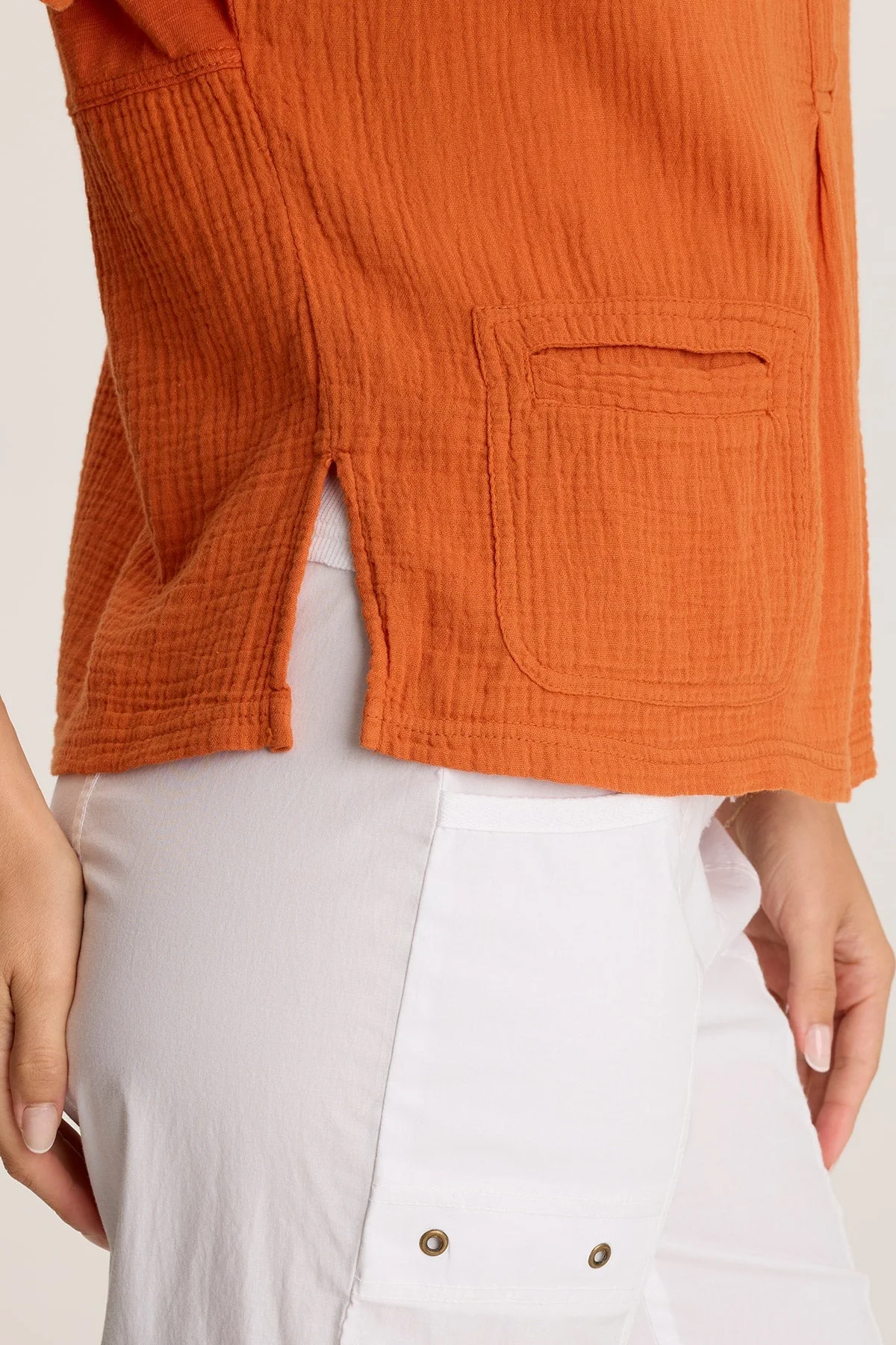 Anders Short Sleeve Collared Top - Shopern