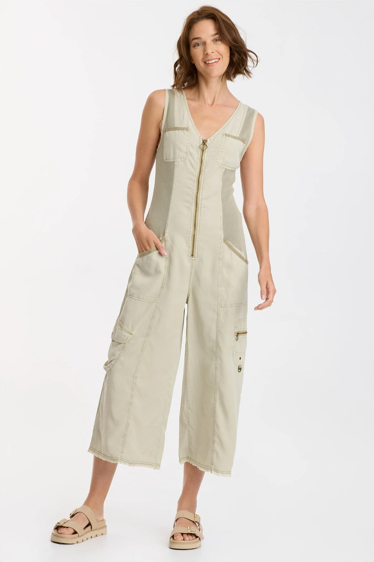 Tavin Crop Jumpsuit - Shopern