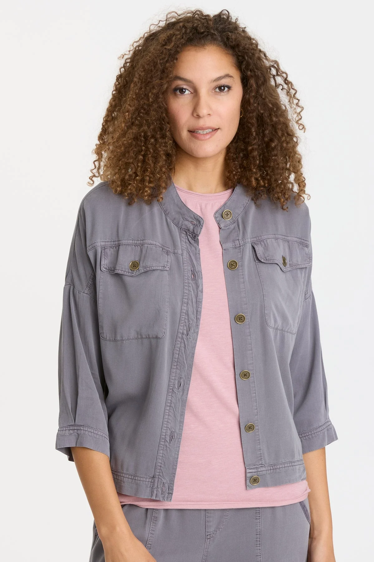 Twill Colbert Jacket - Shopern