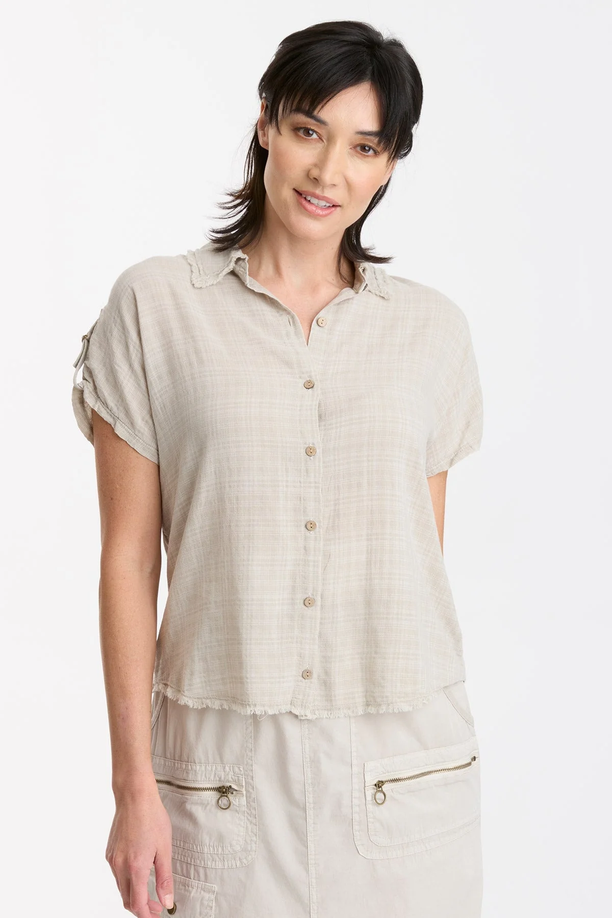 Ninette Button-Up Top - Shopern