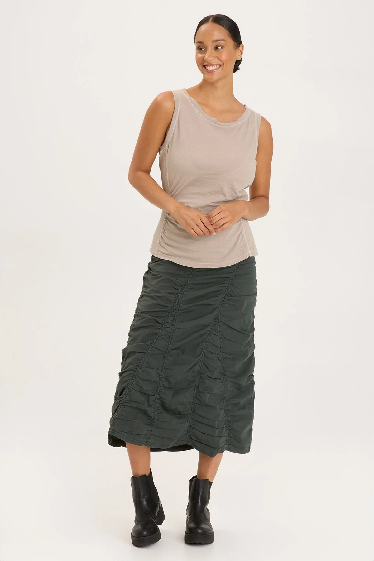 Gored Peasant Skirt - Shopern