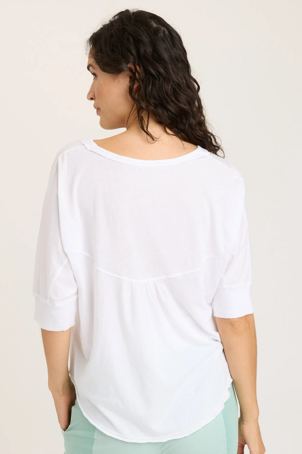 Gardiner Banded Sleeve Top 2.0 - Shopern