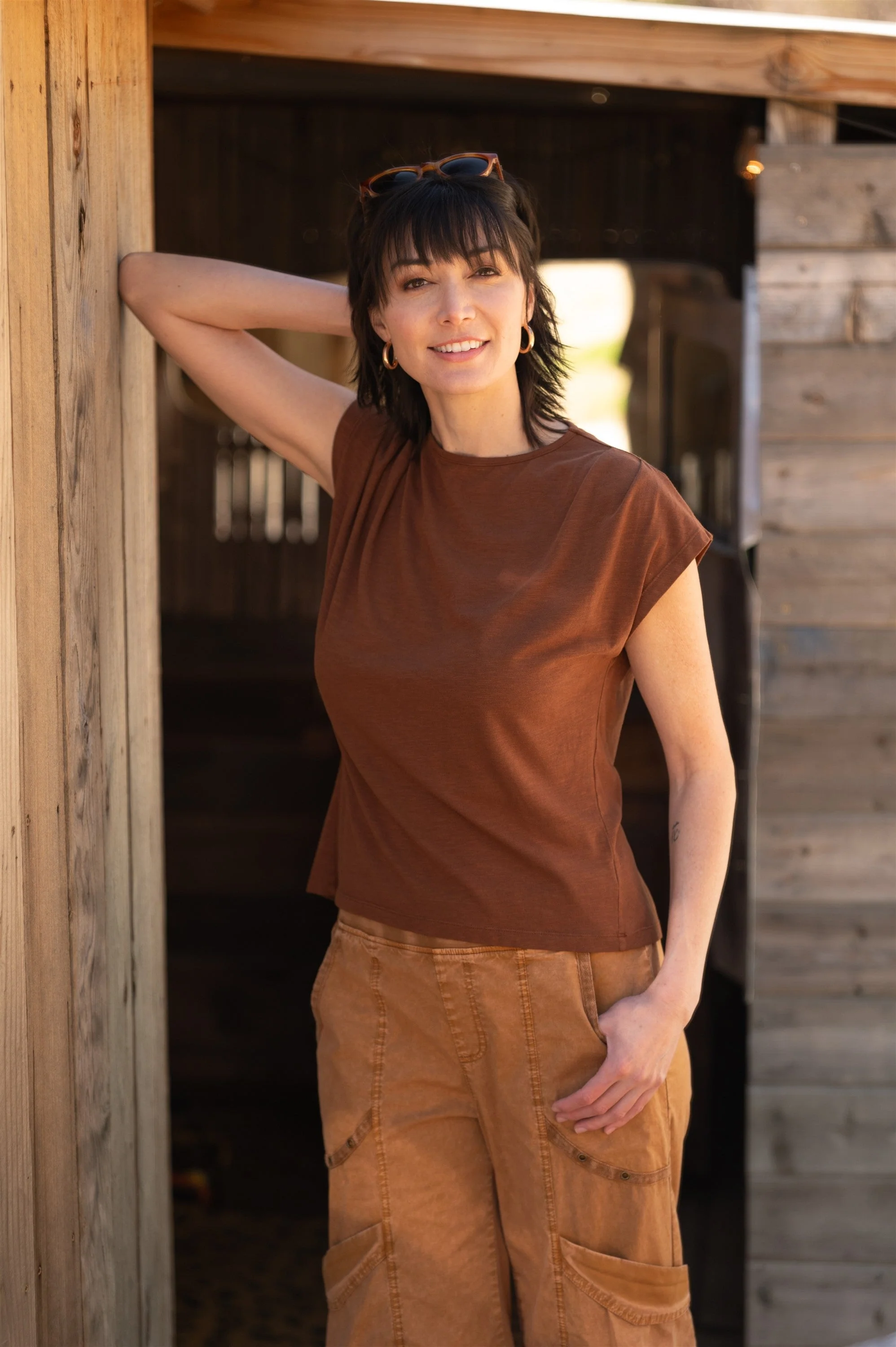 Slub Arwen Top - Shopern