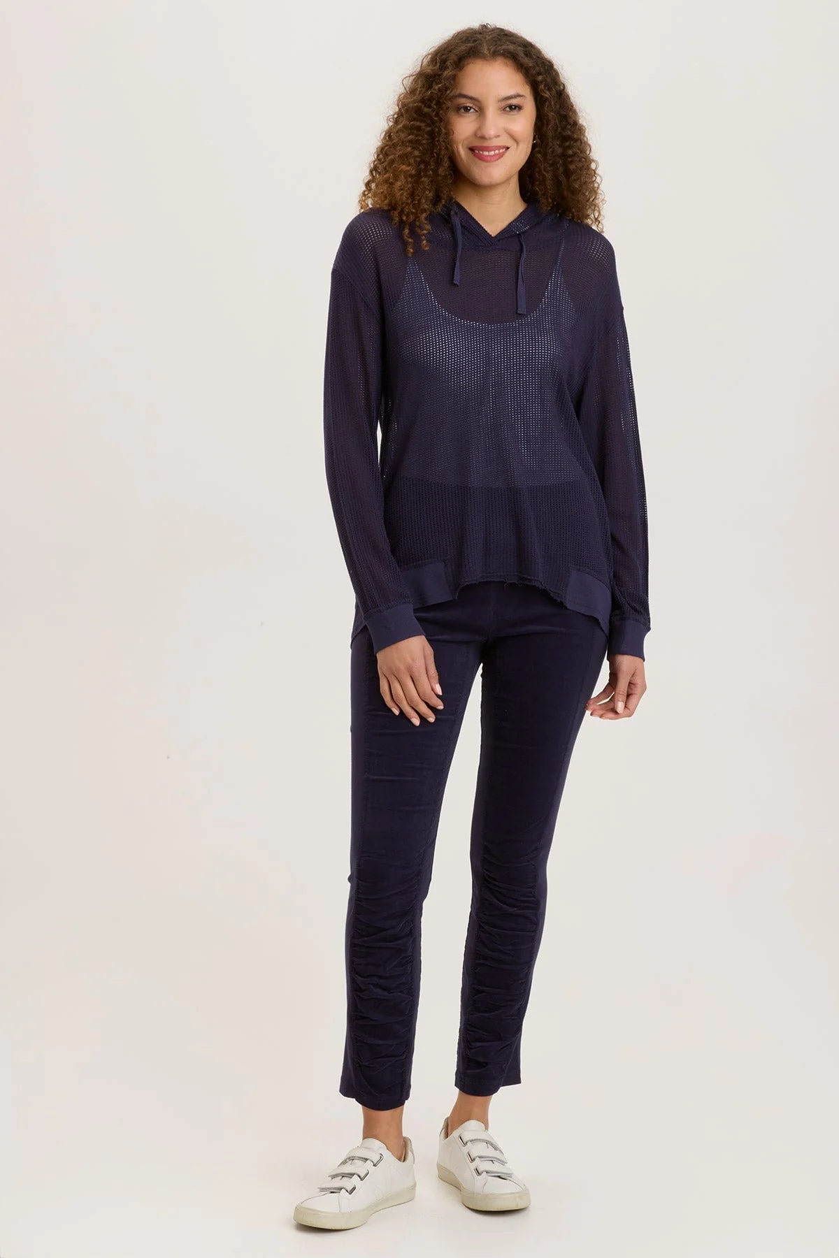 Mesh Sidel Hoodie - Shopern