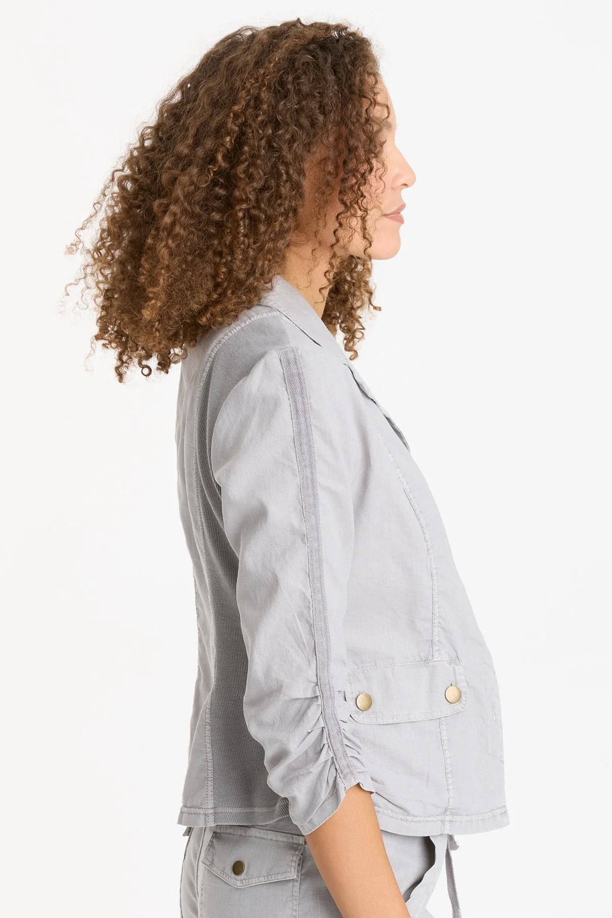 Linen Folksy Jacket - Shopern