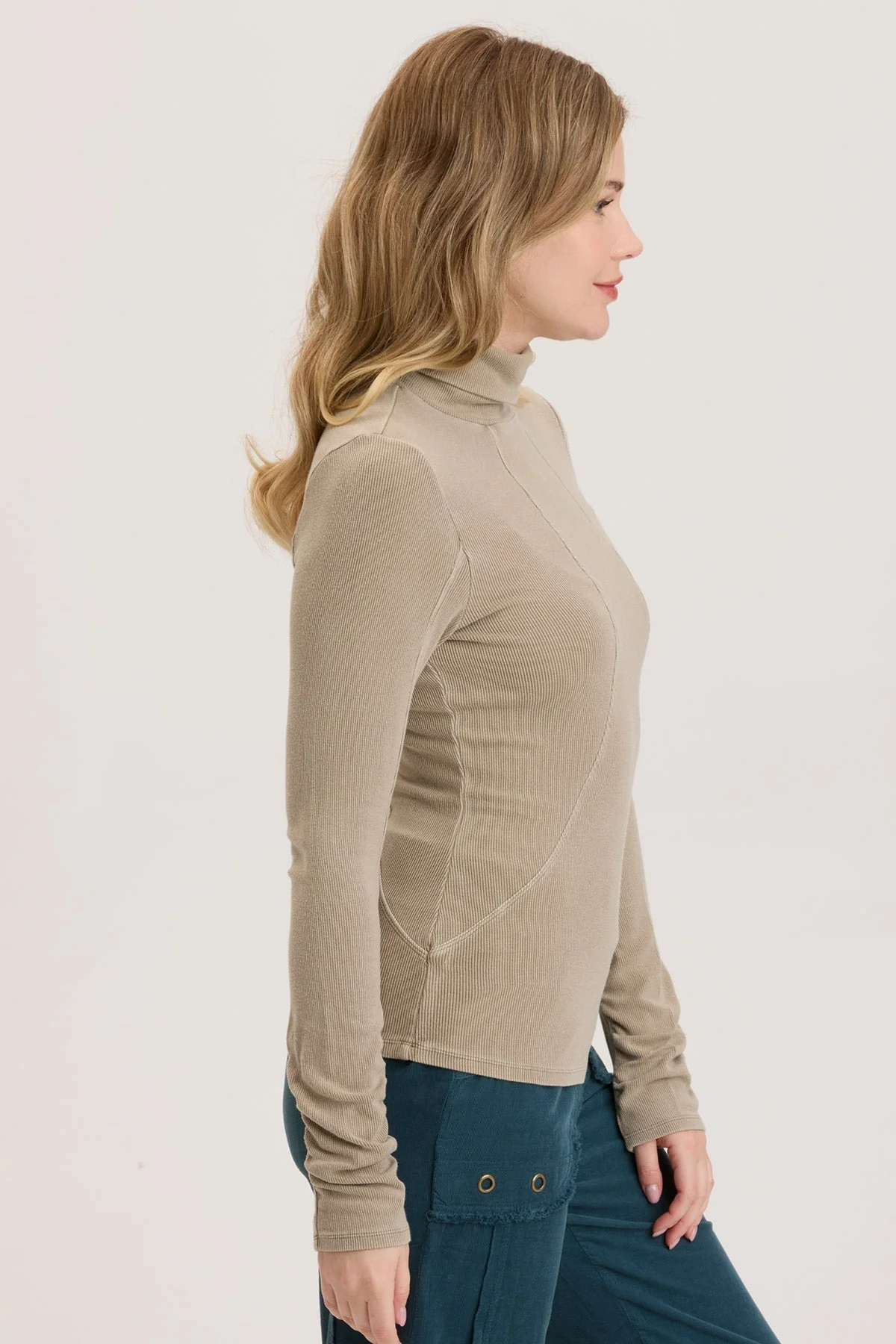 Rib Sorren Turtleneck - Shopern