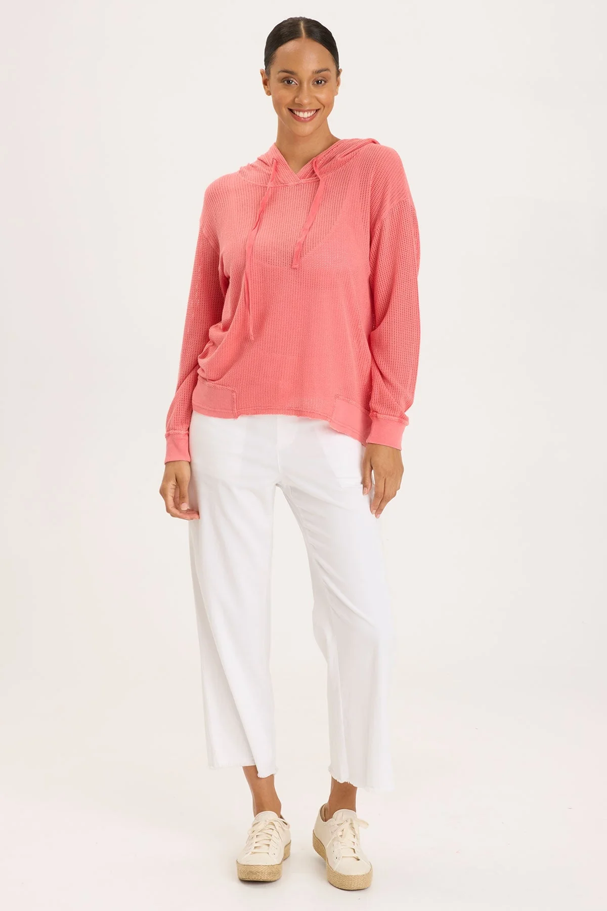 Mesh Sidel Hoodie - Shopern