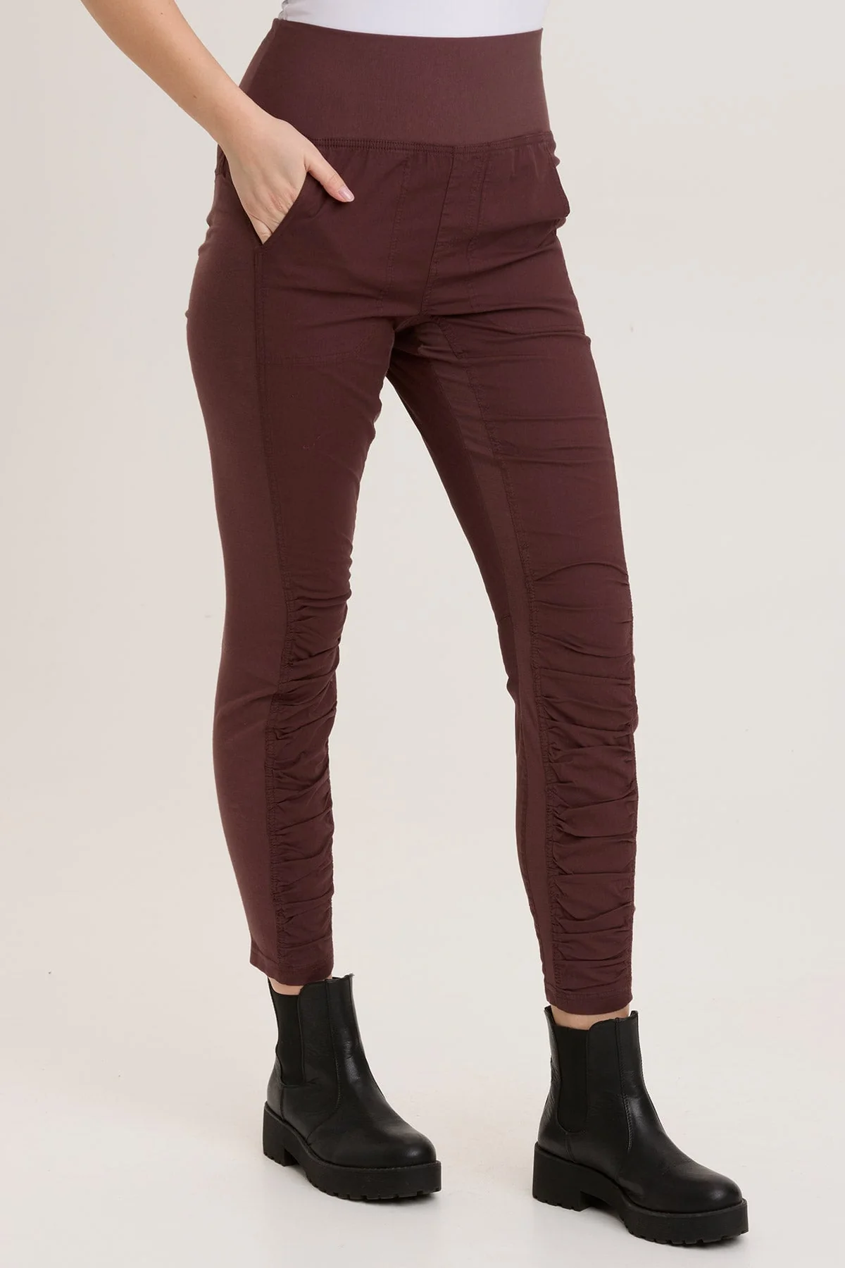 High Waist Penny Legging - Shopern