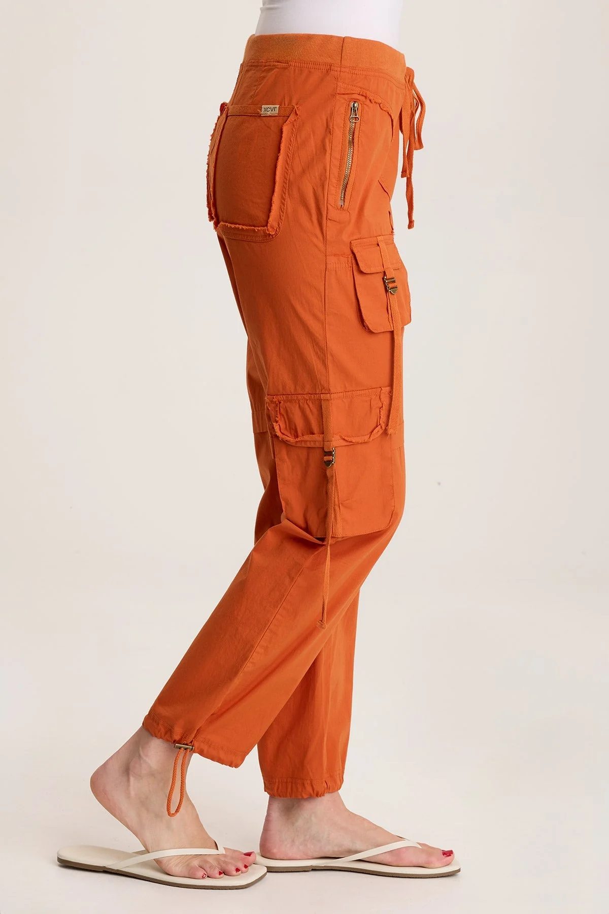 Jillit Poplin Cargo Jogger Crop Pant - Shopern