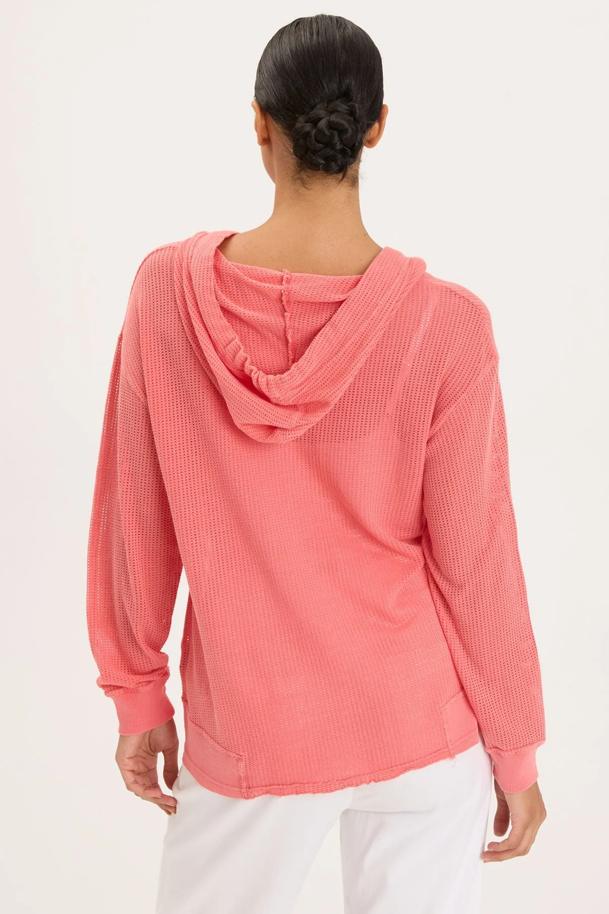 Mesh Sidel Hoodie - Shopern