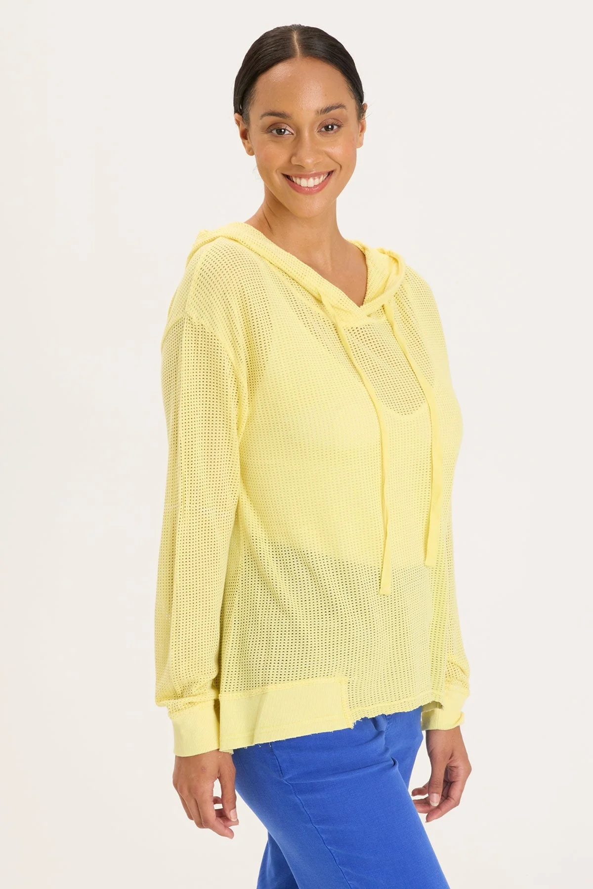 Mesh Sidel Hoodie - Shopern