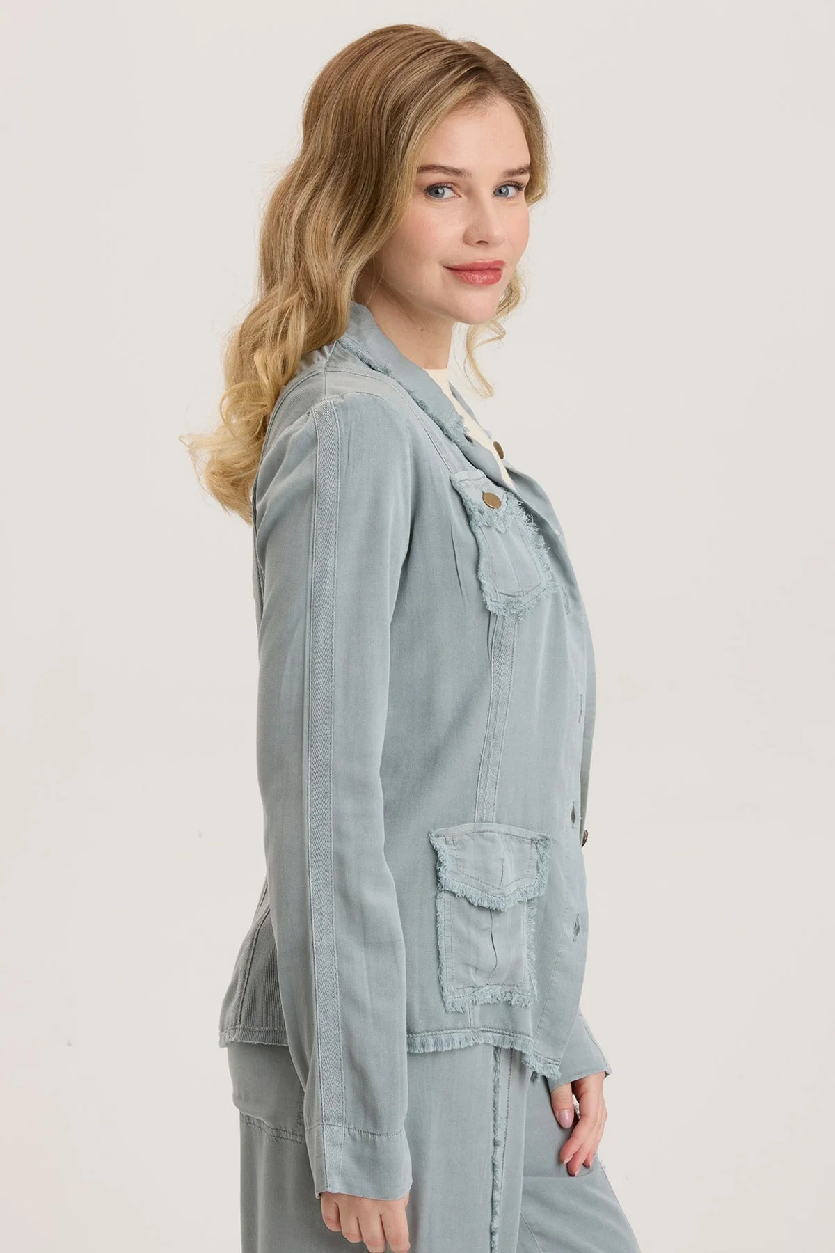 Twill Safari Jacket - Shopern