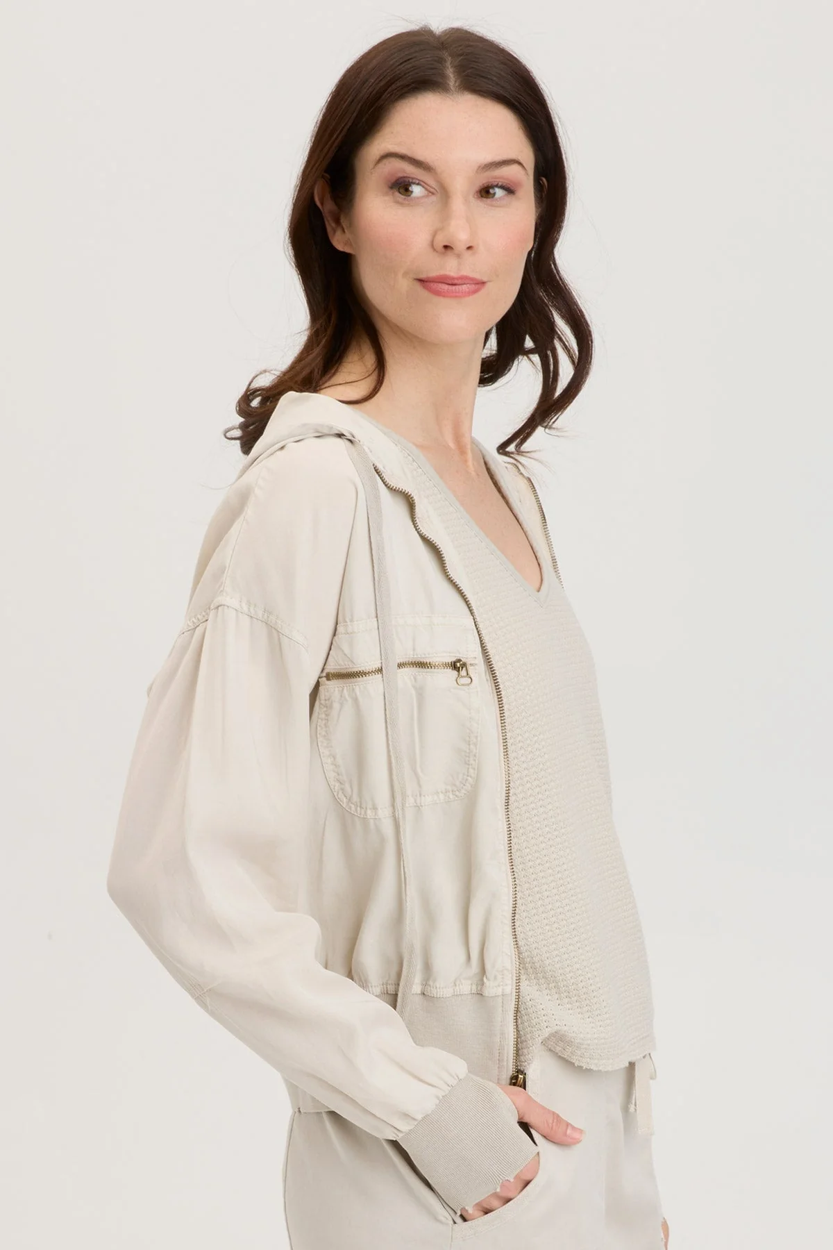 Karney Distressed Bomber - Shopern