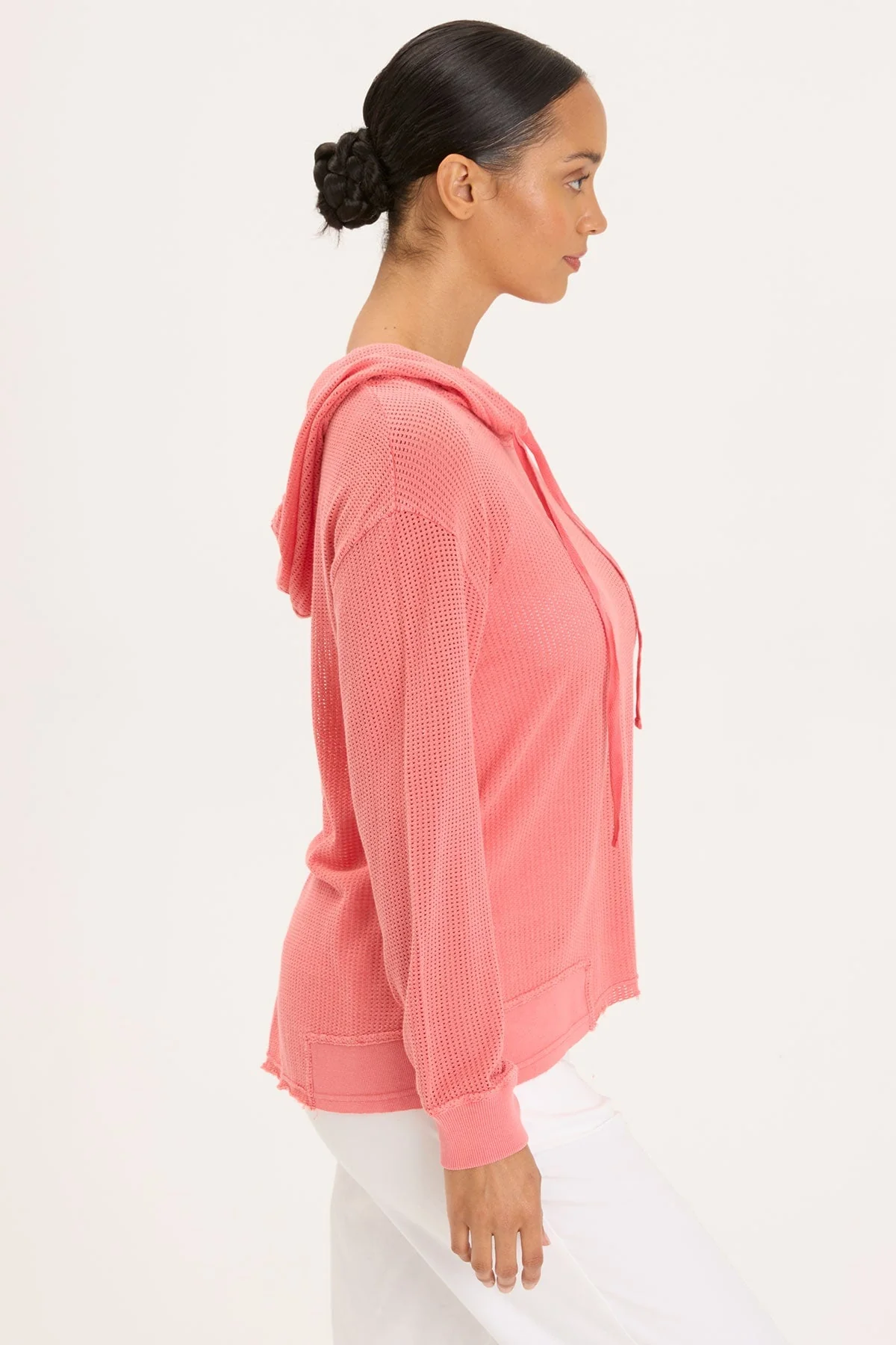 Mesh Sidel Hoodie - Shopern