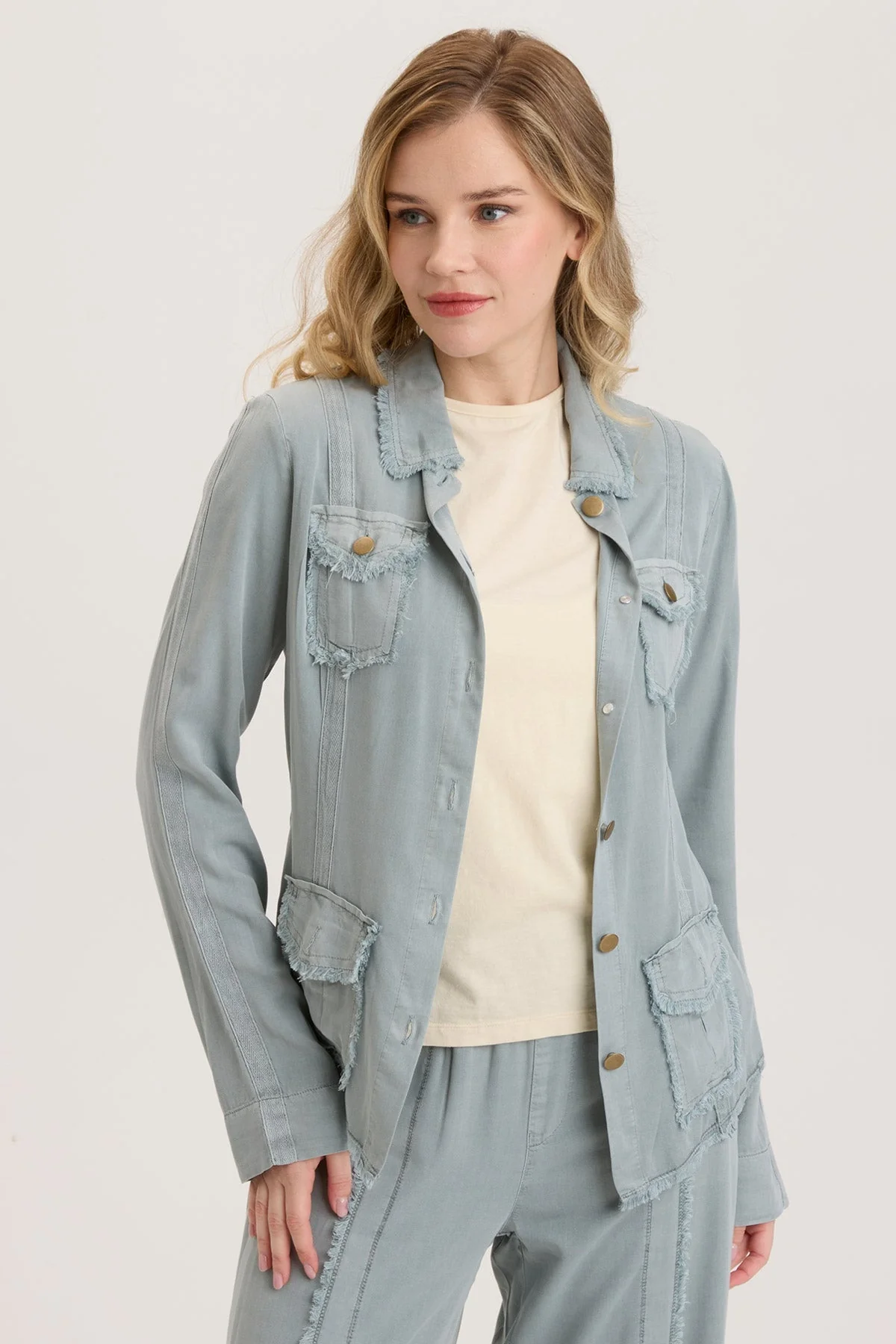 Twill Safari Jacket - Shopern