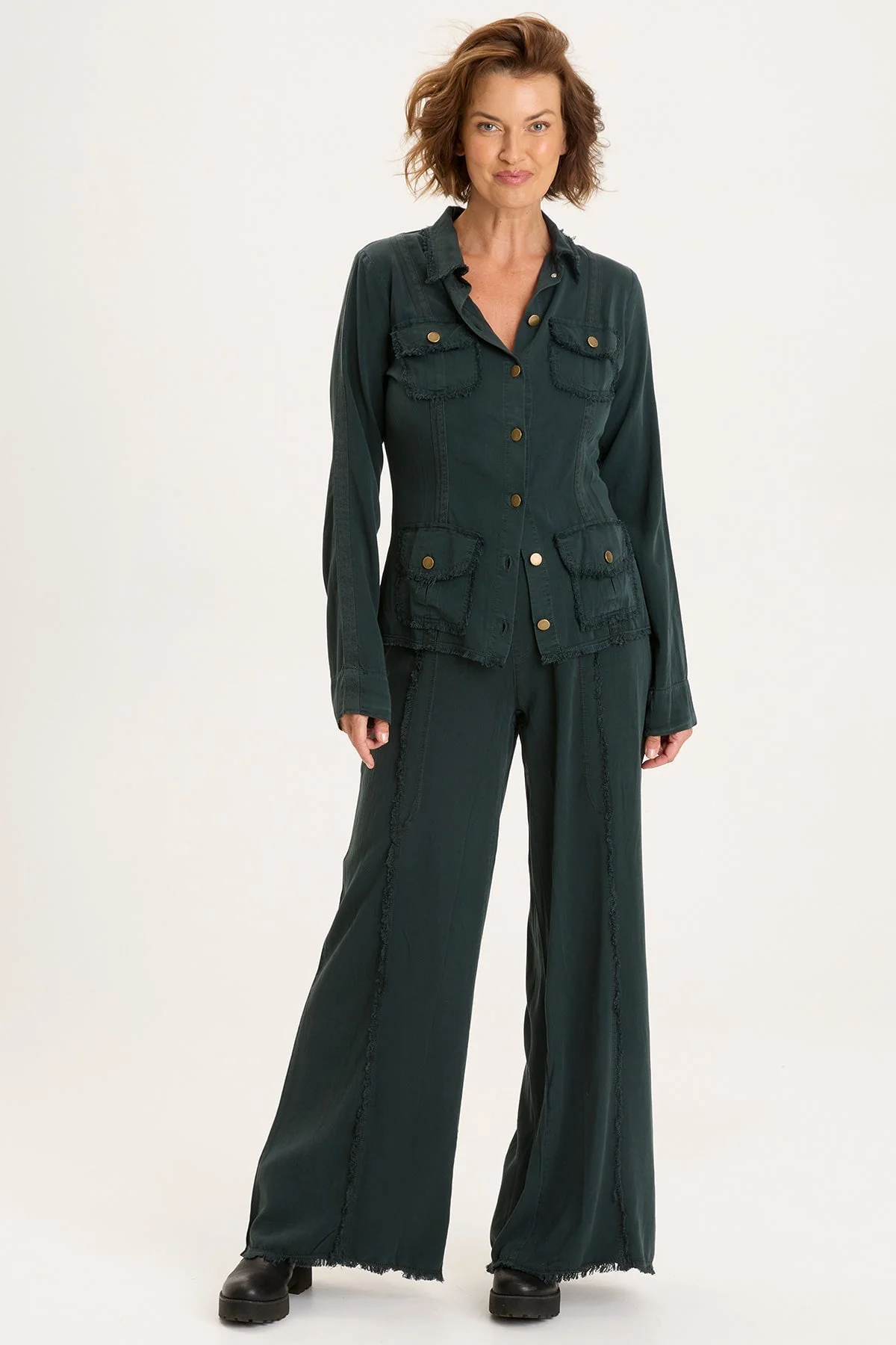 Twill Safari Jacket - Shopern