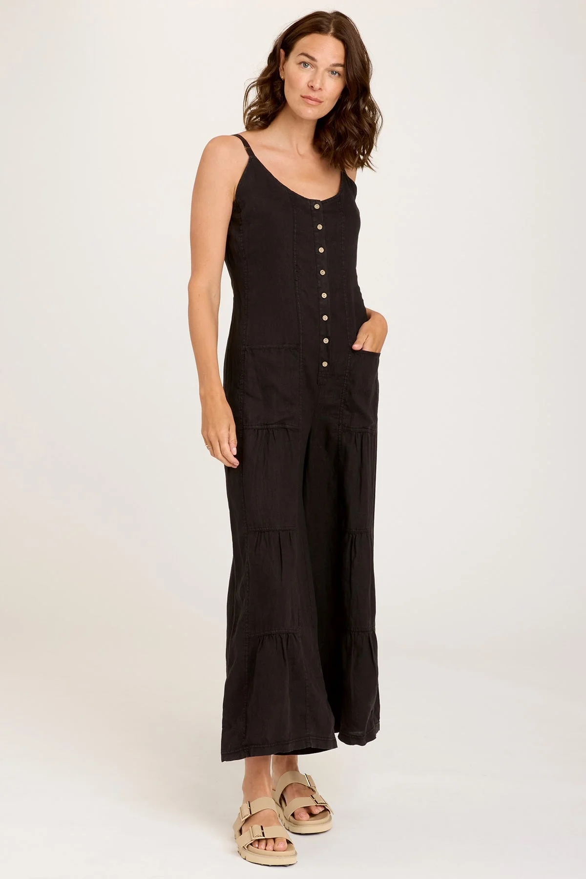 Macauley Crop Jumpsuit - Shopern