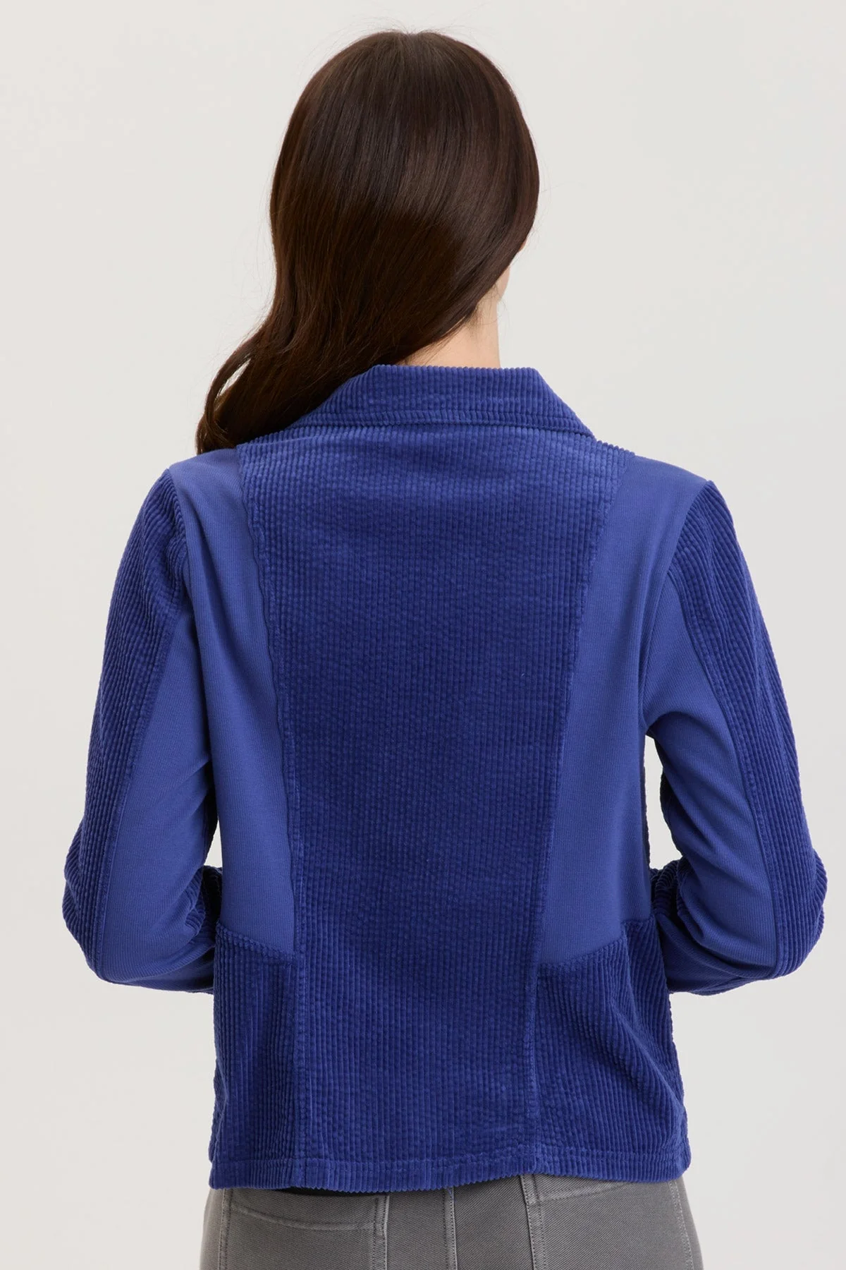 Voni Embroidered Moto Jacket - Shopern